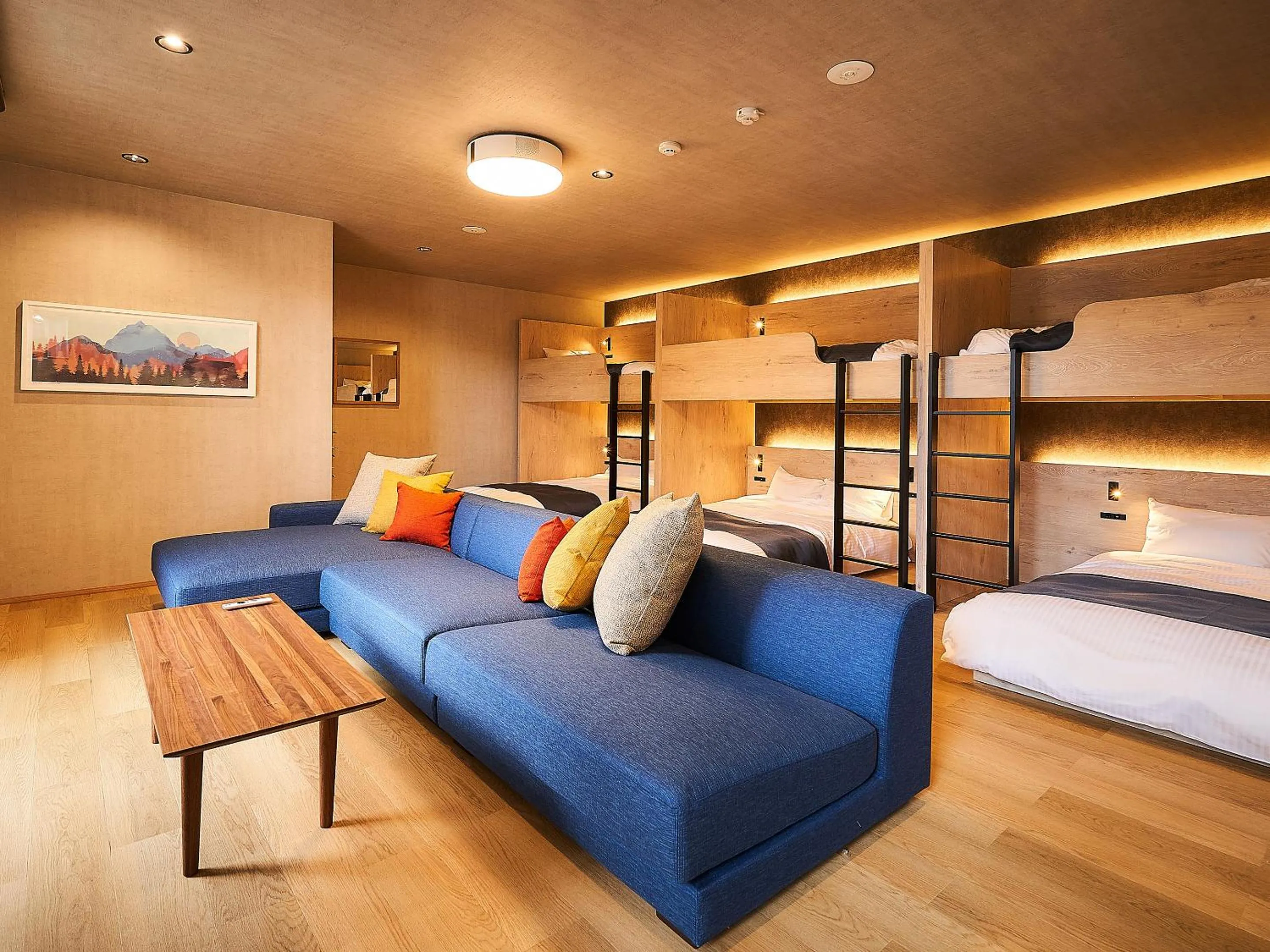 Bed in Rakuten STAY VILLA Awaji