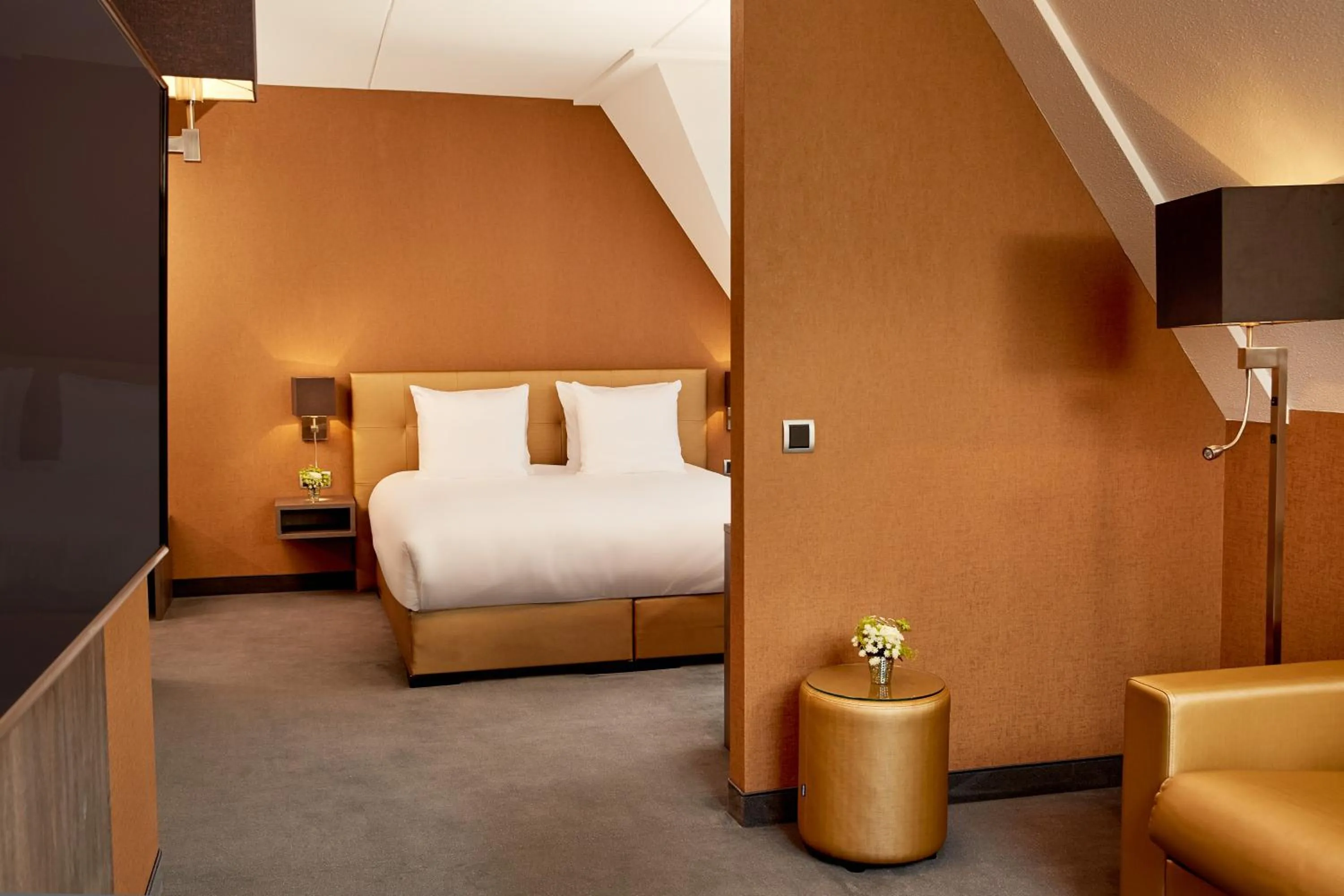 Bed in Hotel De Lindeboom