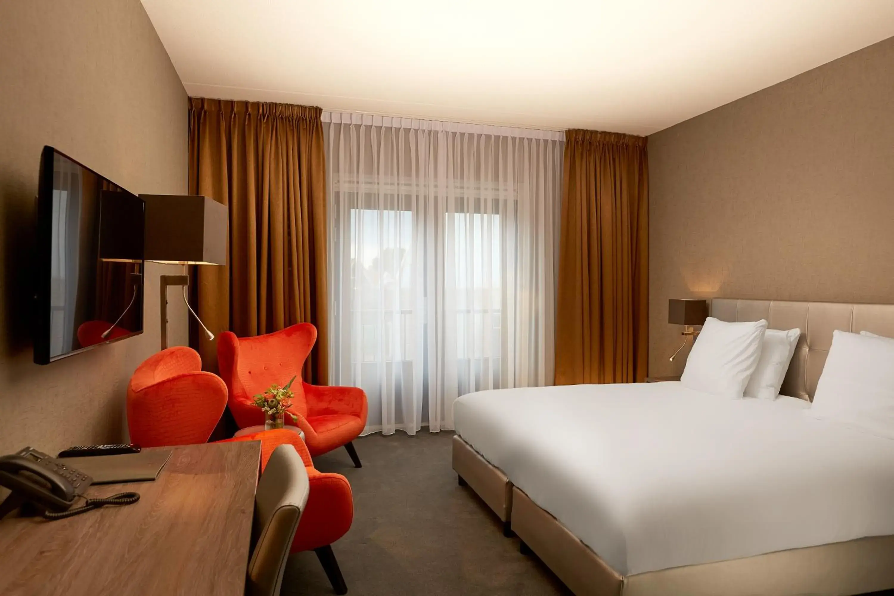 Deluxe Twin Room in Hotel De Lindeboom Deluxe Twin Room in Hotel De Lindeboom