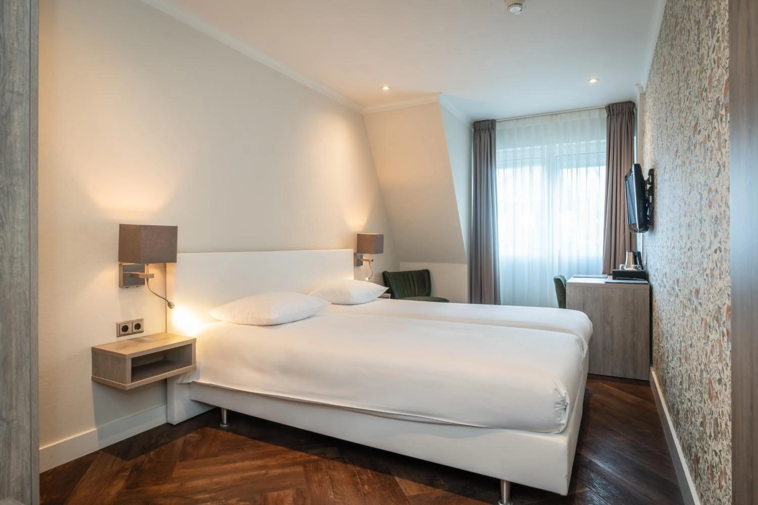 Bed in Hotel De Lindeboom