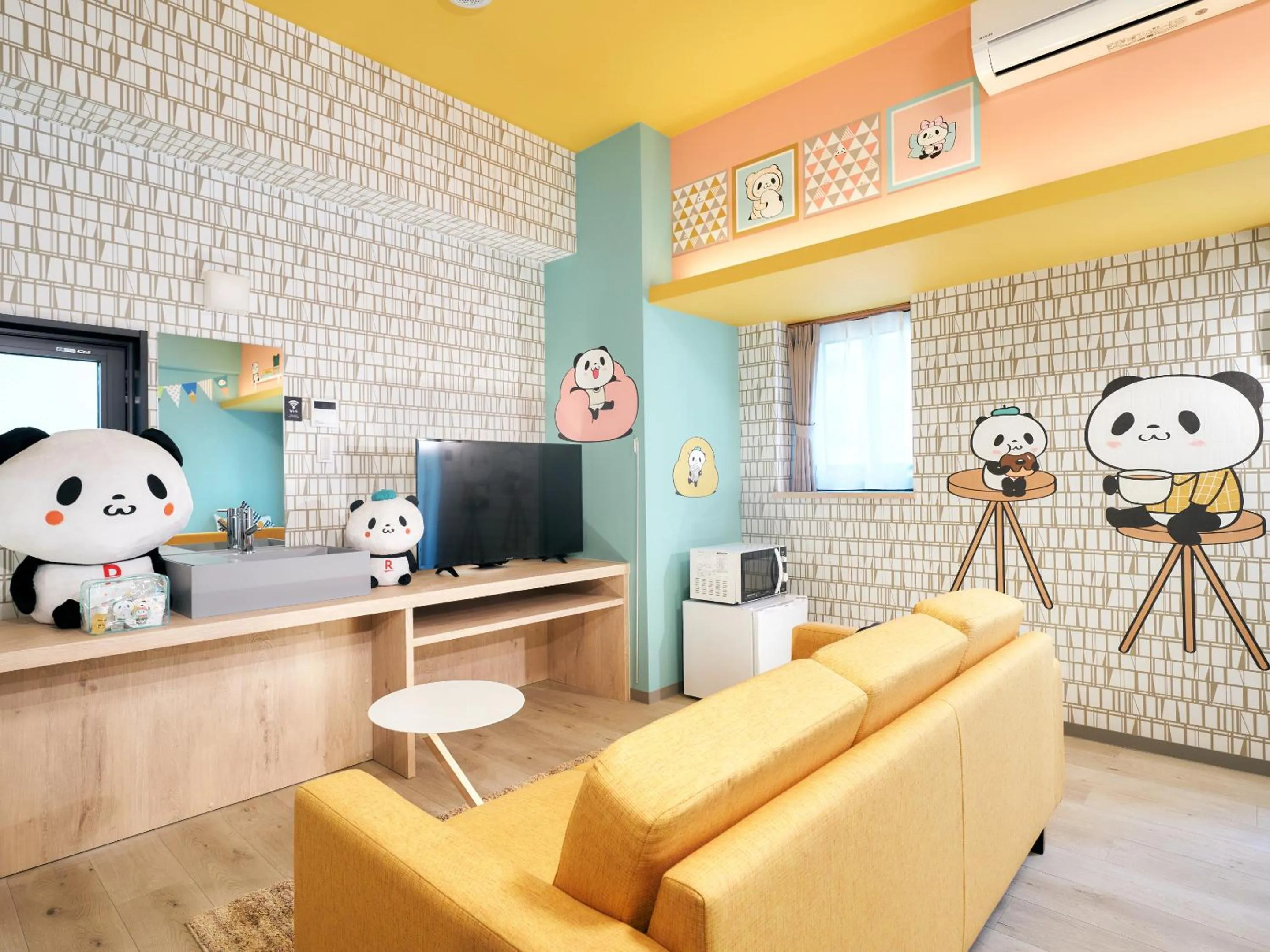 Living room in Rakuten STAY Fukuoka Yakuin