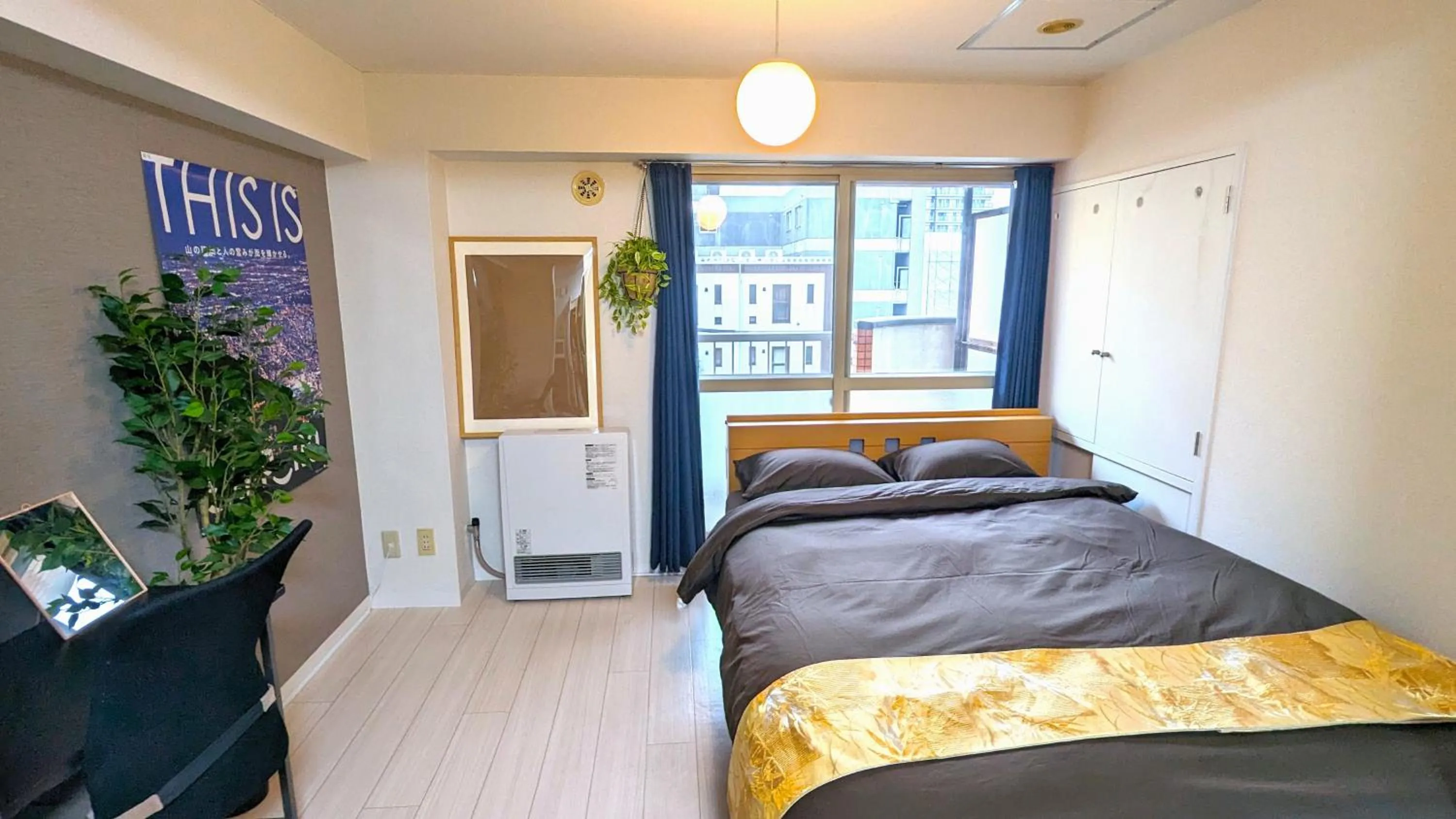 Photo of the whole room, Bed in KIYAZA Space Sapporo 2