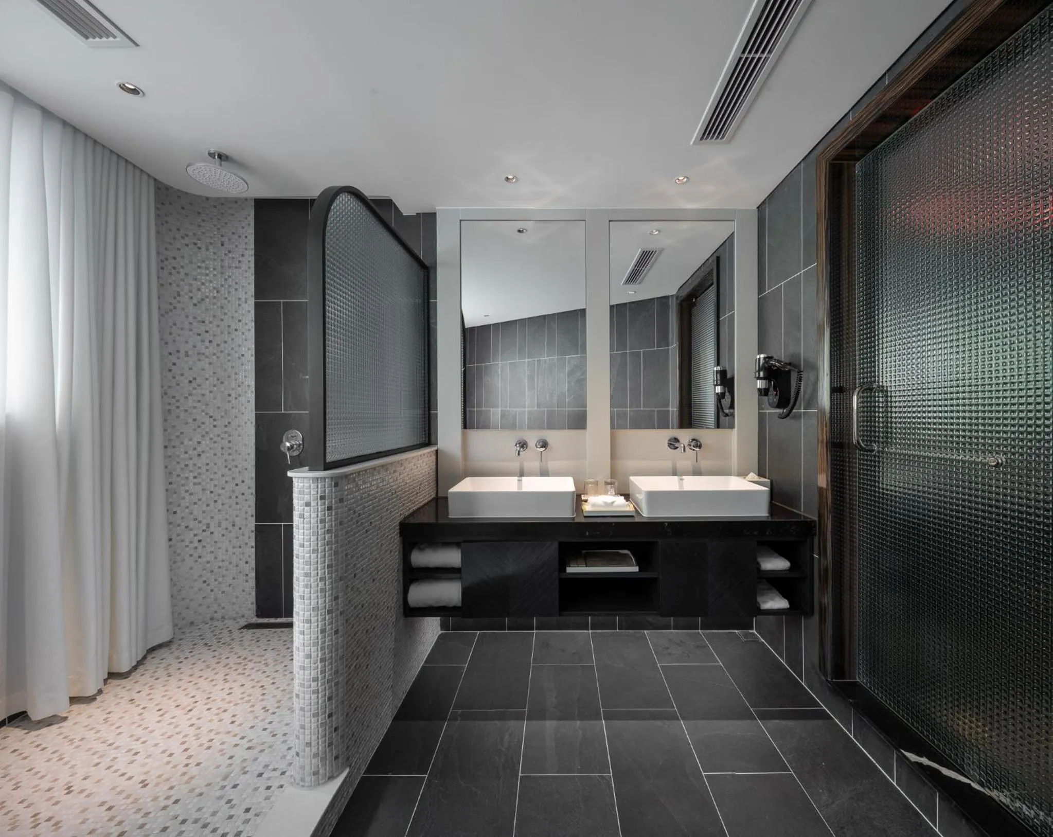 Bathroom in Grand Pioneers Halong Bay Cruise 1