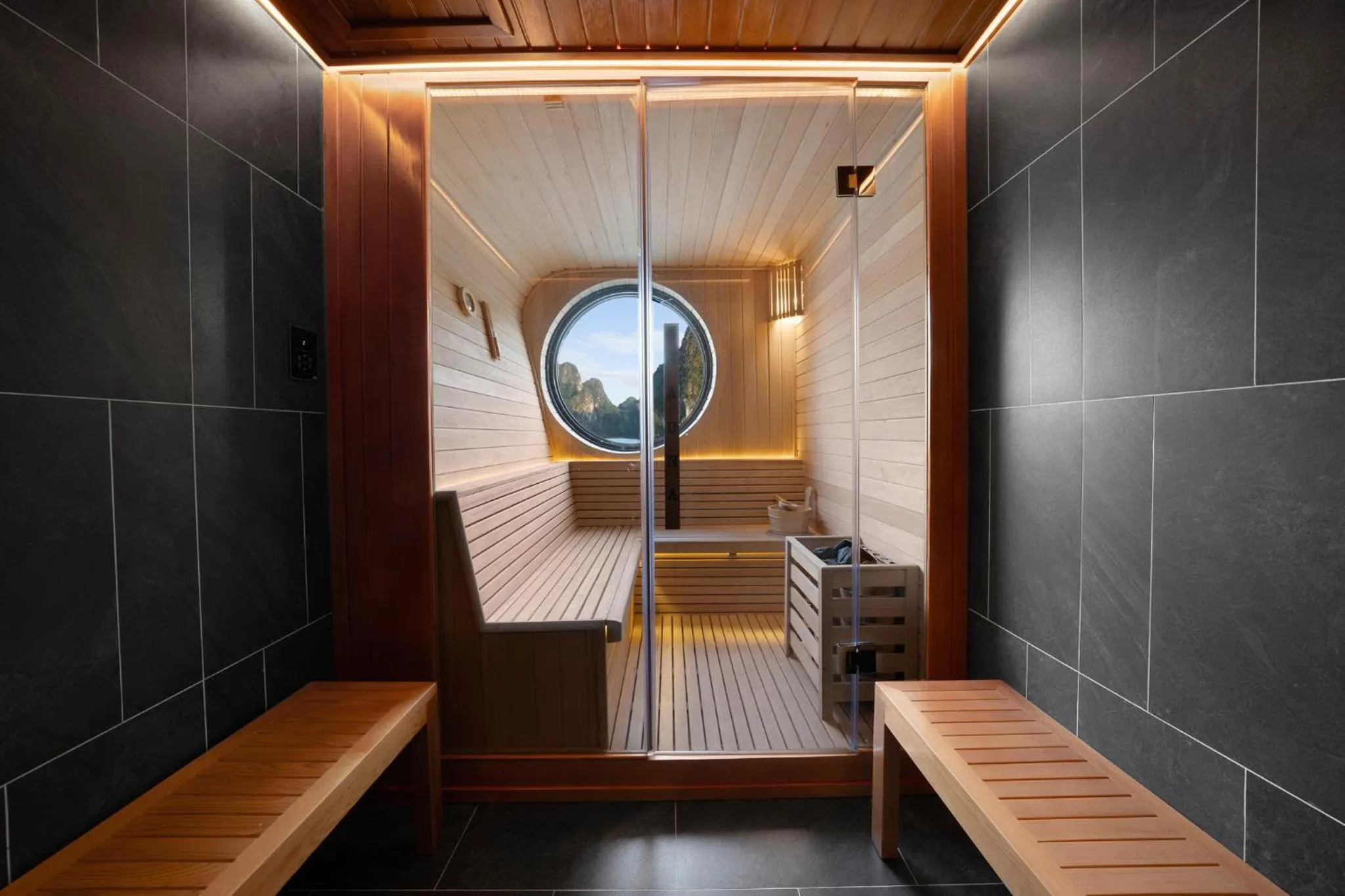 Sauna in Grand Pioneers Halong Bay Cruise 1