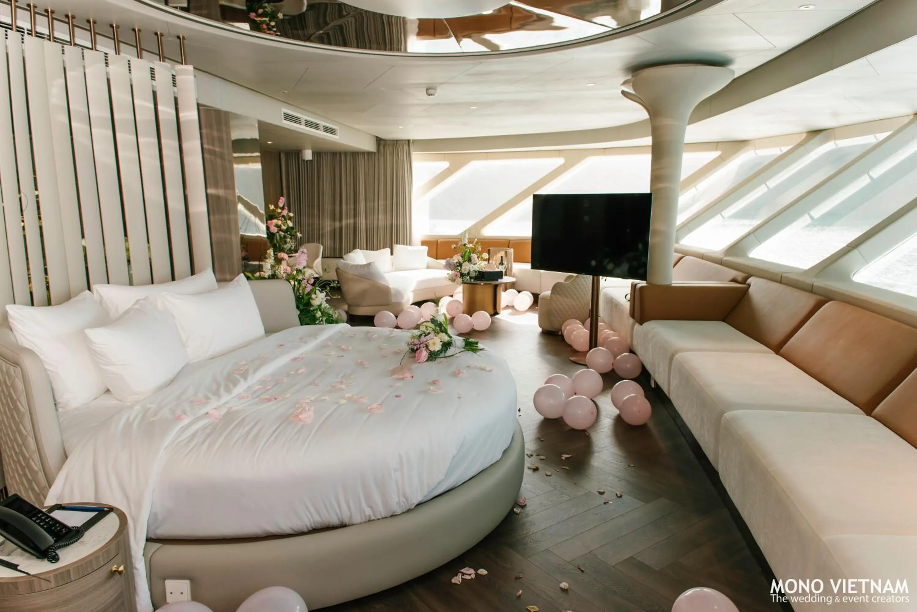 Bedroom in Grand Pioneers Halong Bay Cruise 1