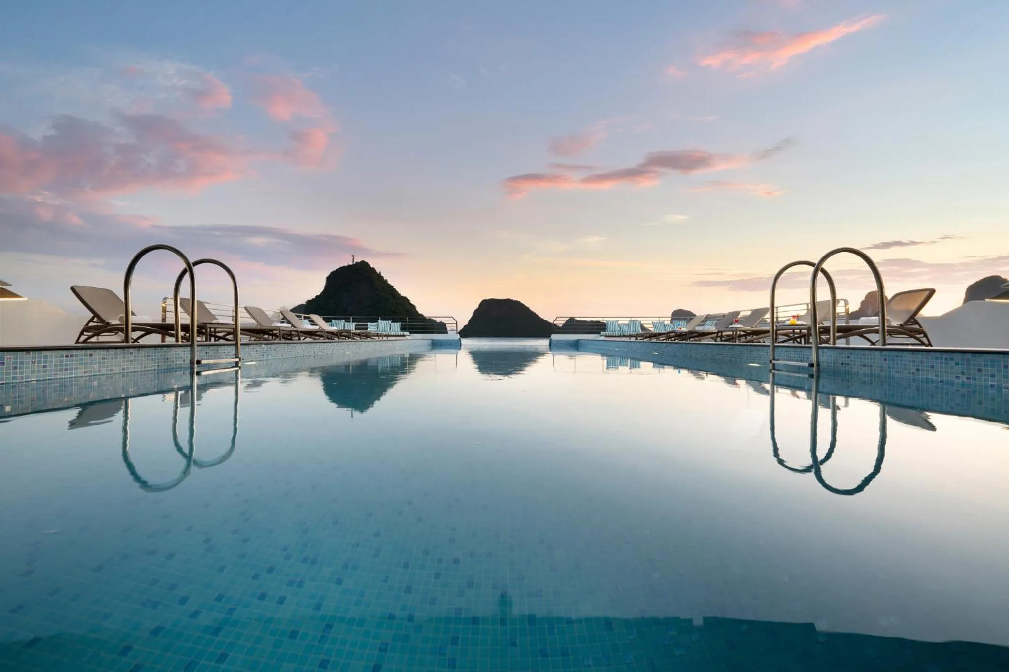 Beach in Grand Pioneers Halong Bay Cruise 1