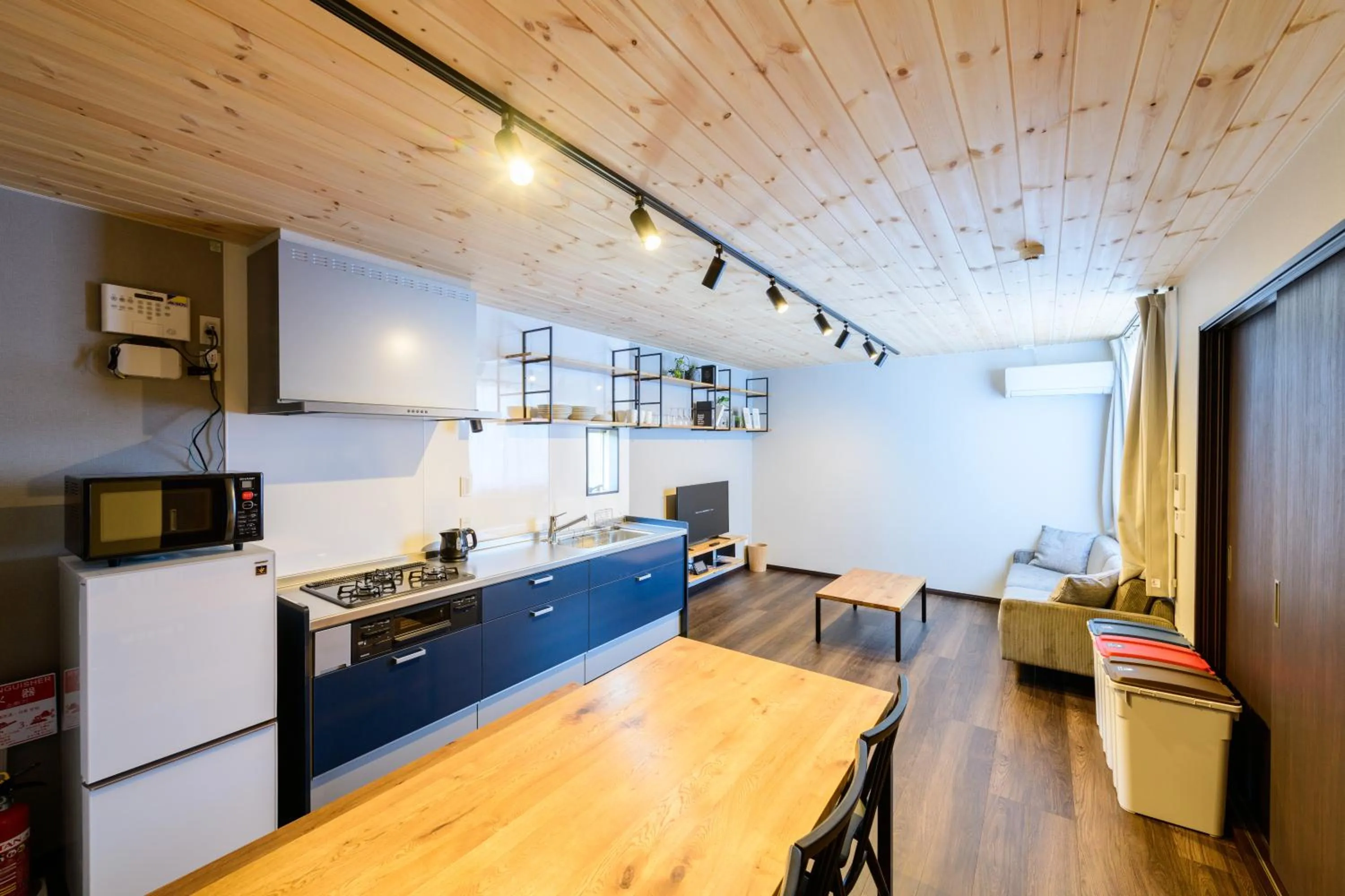 Living room in Rakuten STAY HOUSE x WILL STYLE Sasebo