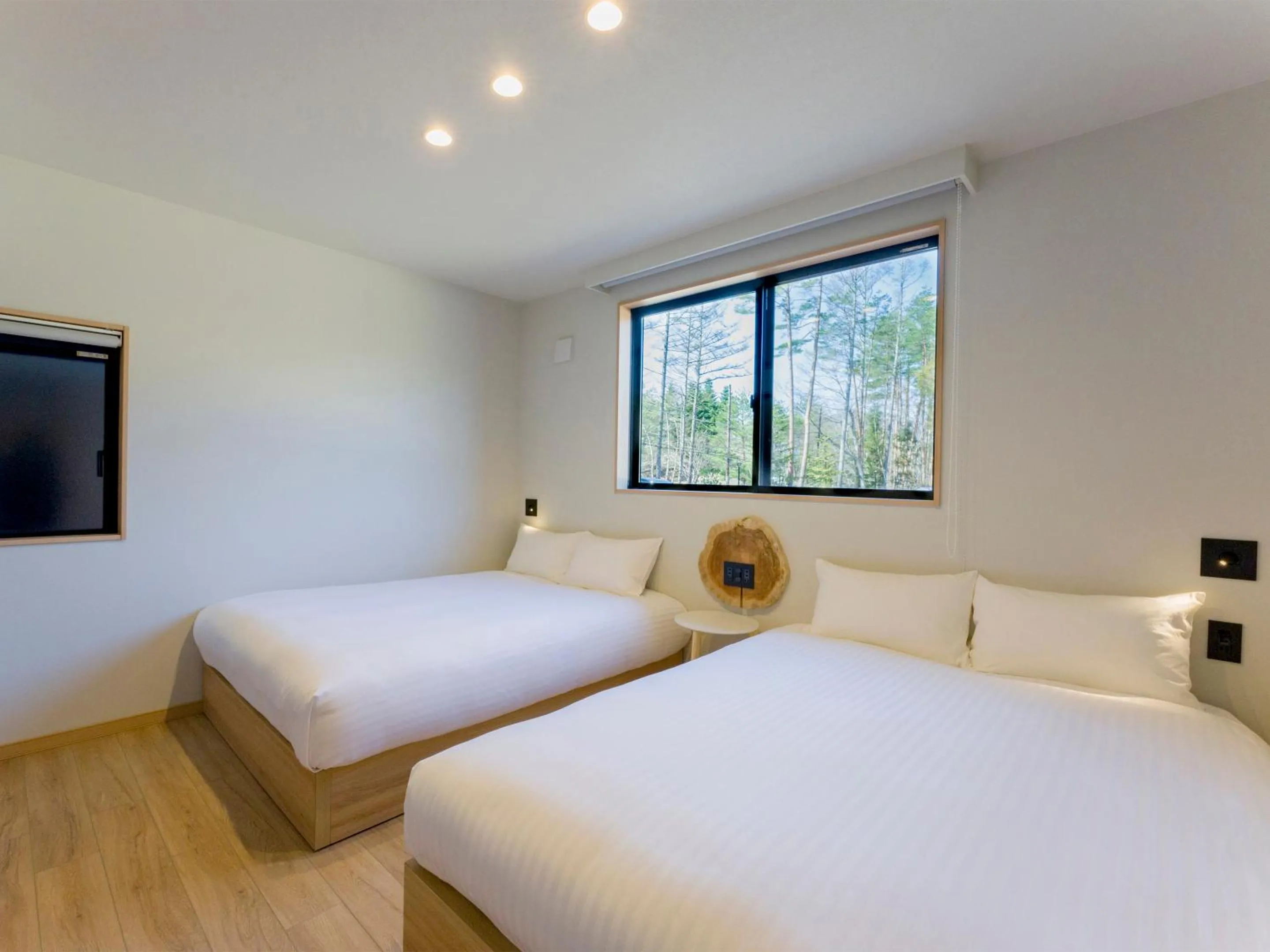 Bedroom, Bed in Rakuten STAY VILLA Fujikawaguchiko Forest