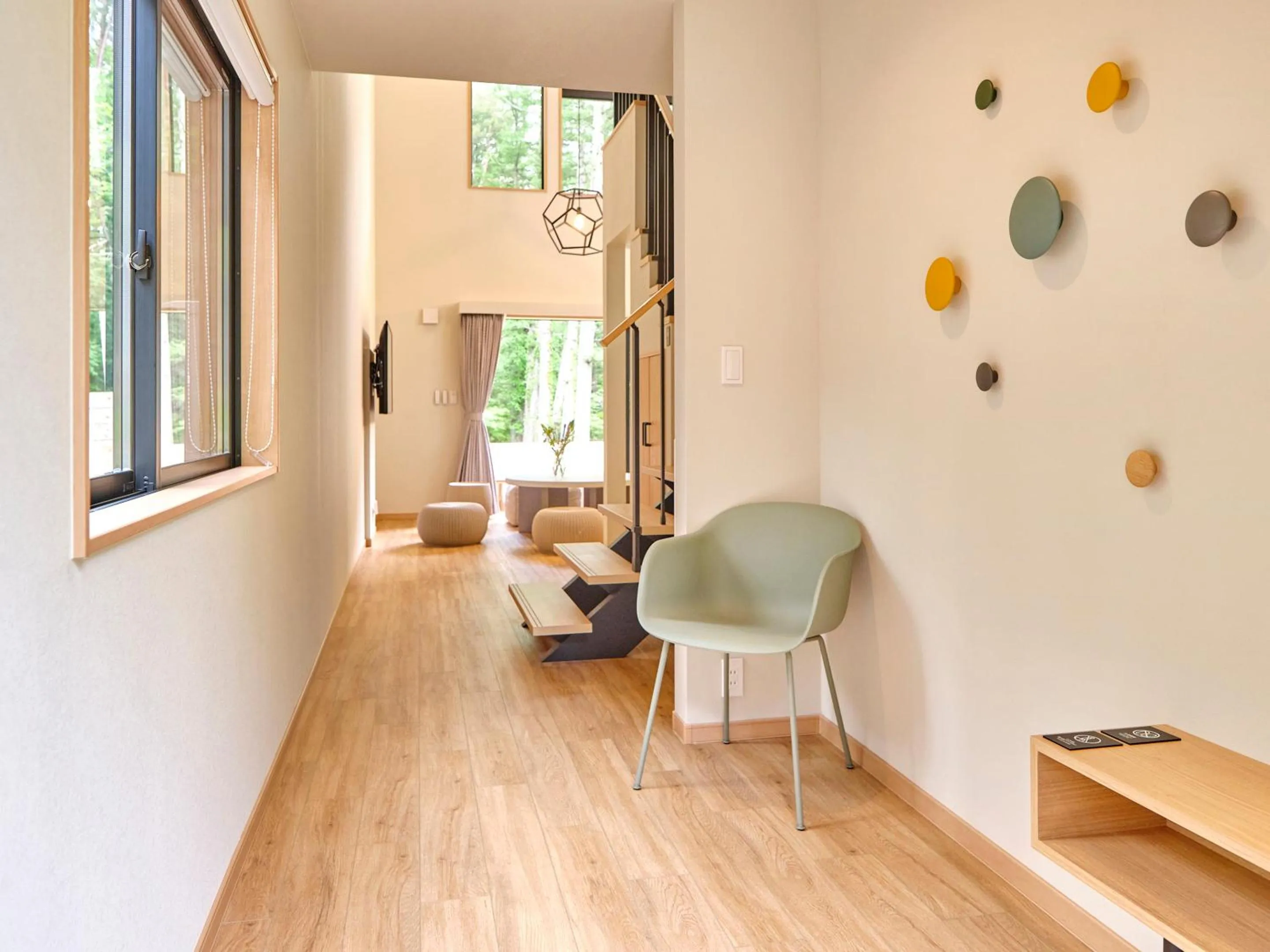 Living room in Rakuten STAY VILLA Fujikawaguchiko Forest