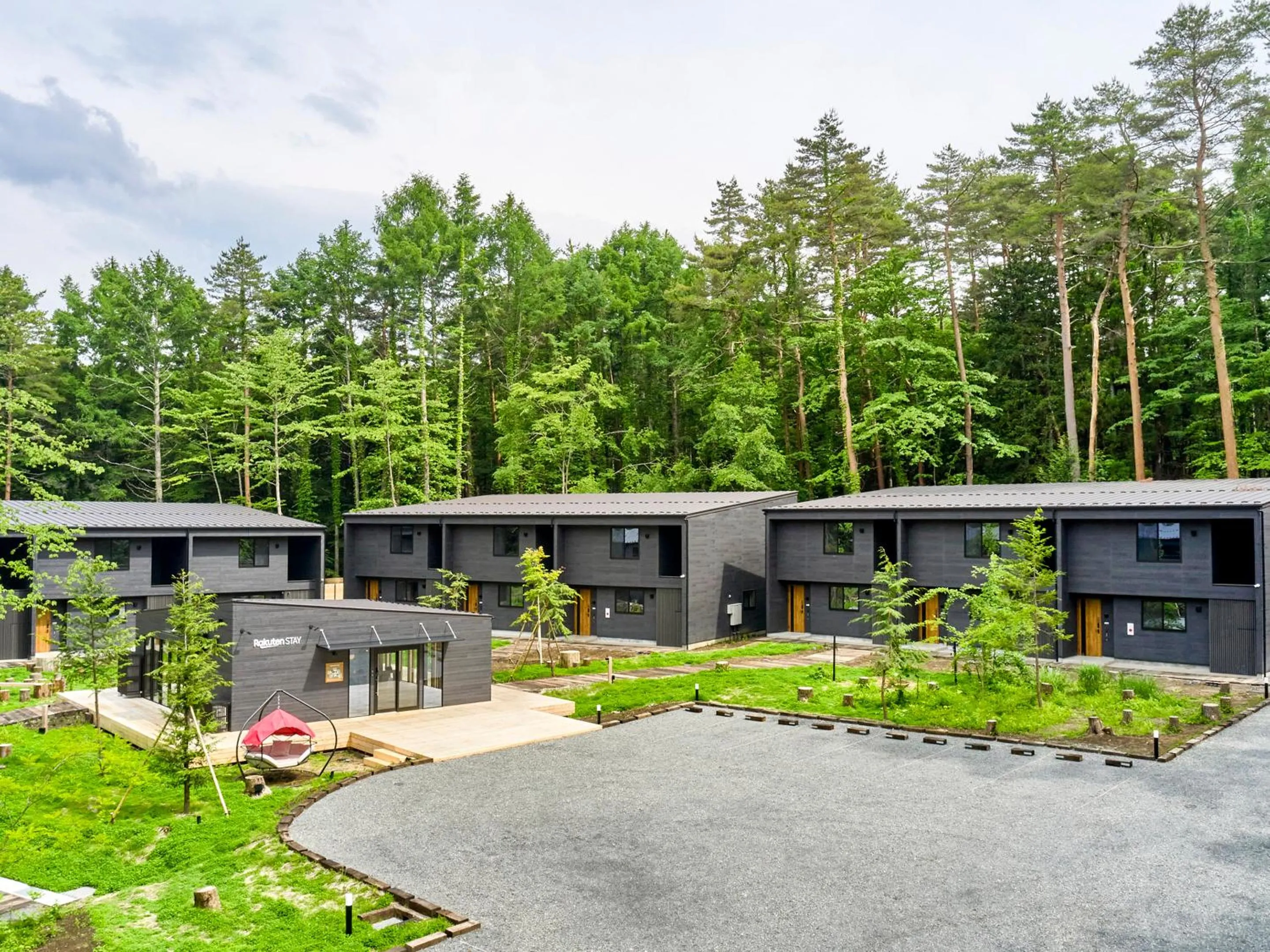 Property building in Rakuten STAY VILLA Fujikawaguchiko Forest