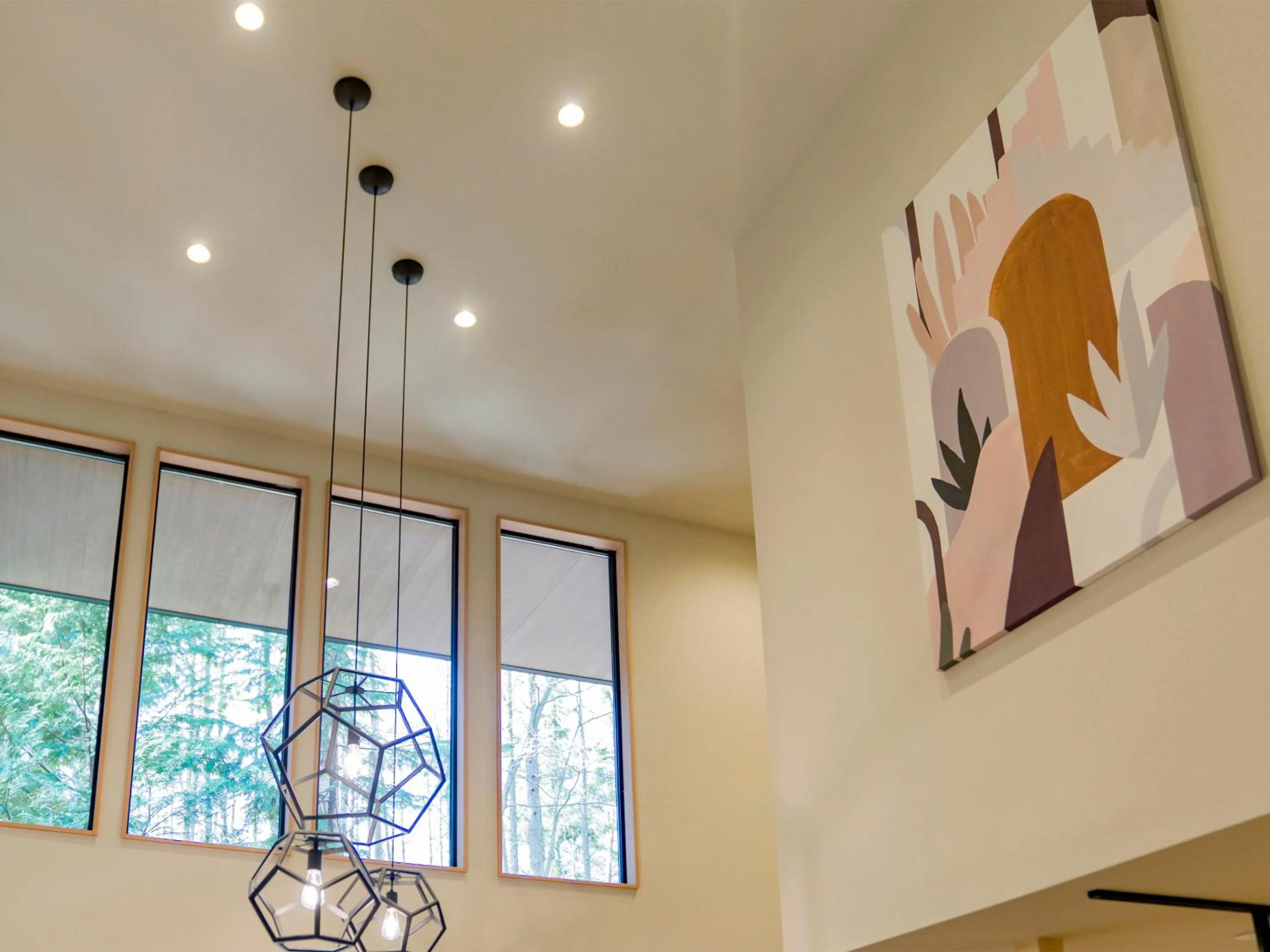 Living room in Rakuten STAY VILLA Fujikawaguchiko Forest