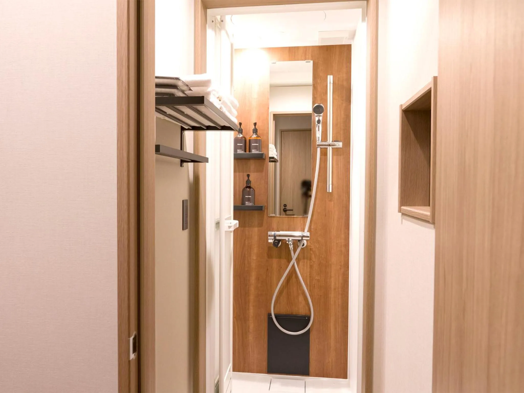 Shower in Rakuten STAY Fuji Kawaguchiko Station