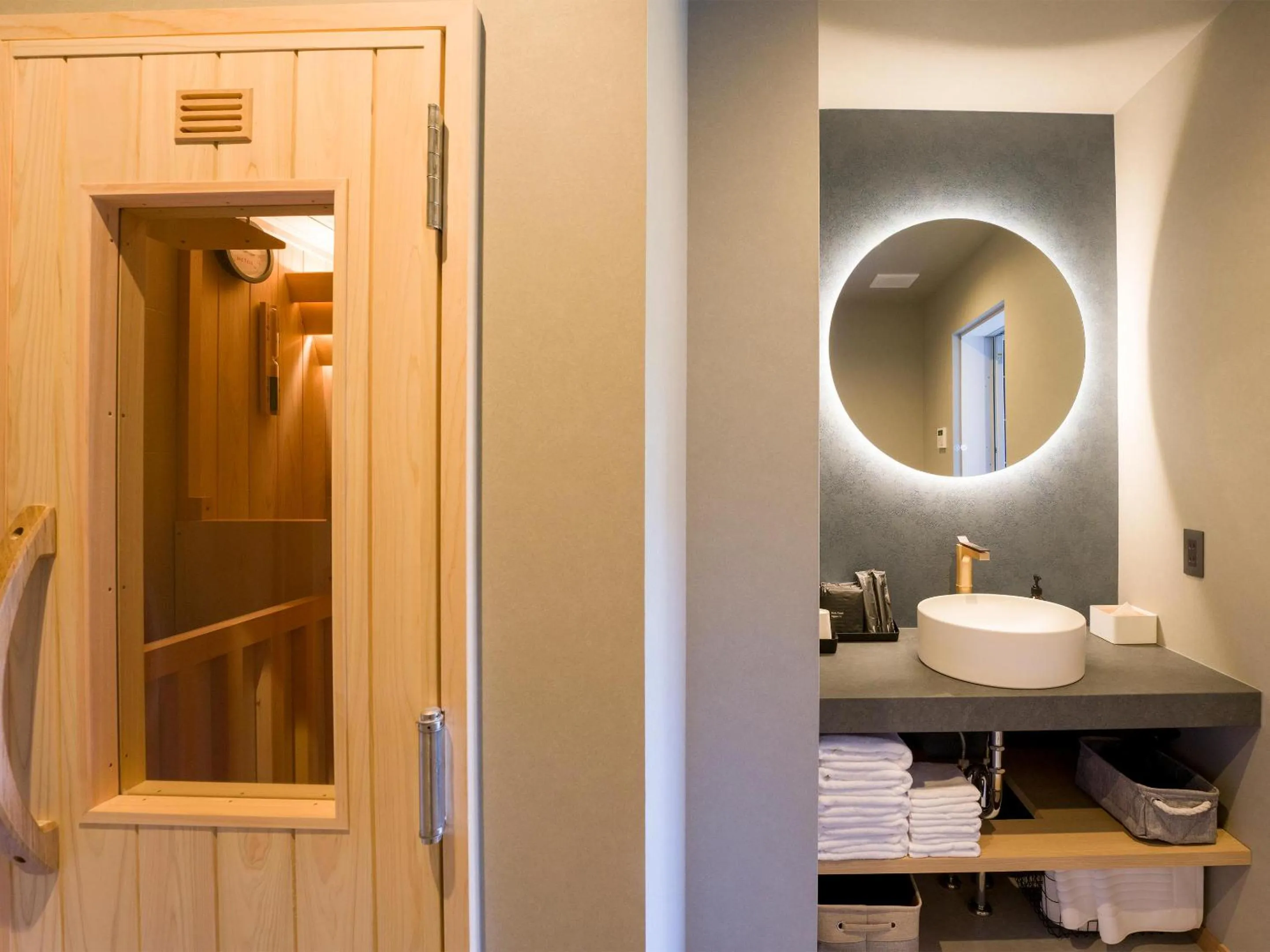 Sauna in Rakuten STAY VILLA Nasu