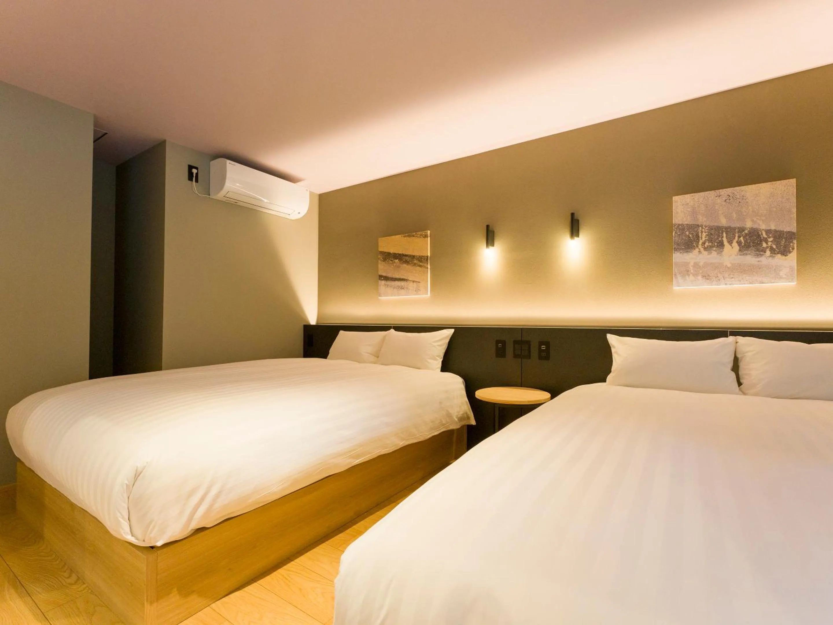 Bed in Rakuten STAY VILLA Kamogawa