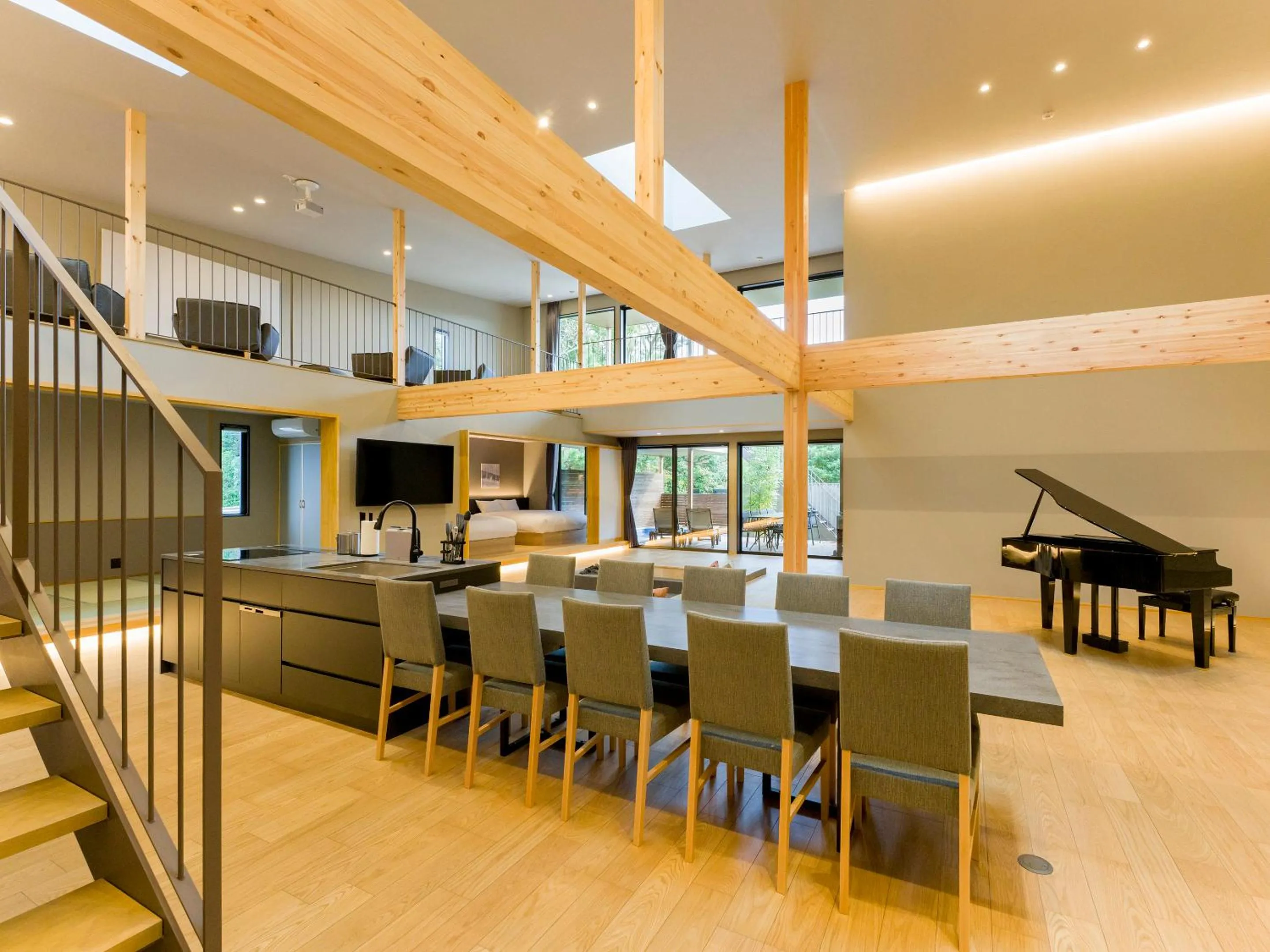 Living room in Rakuten STAY VILLA Kamogawa