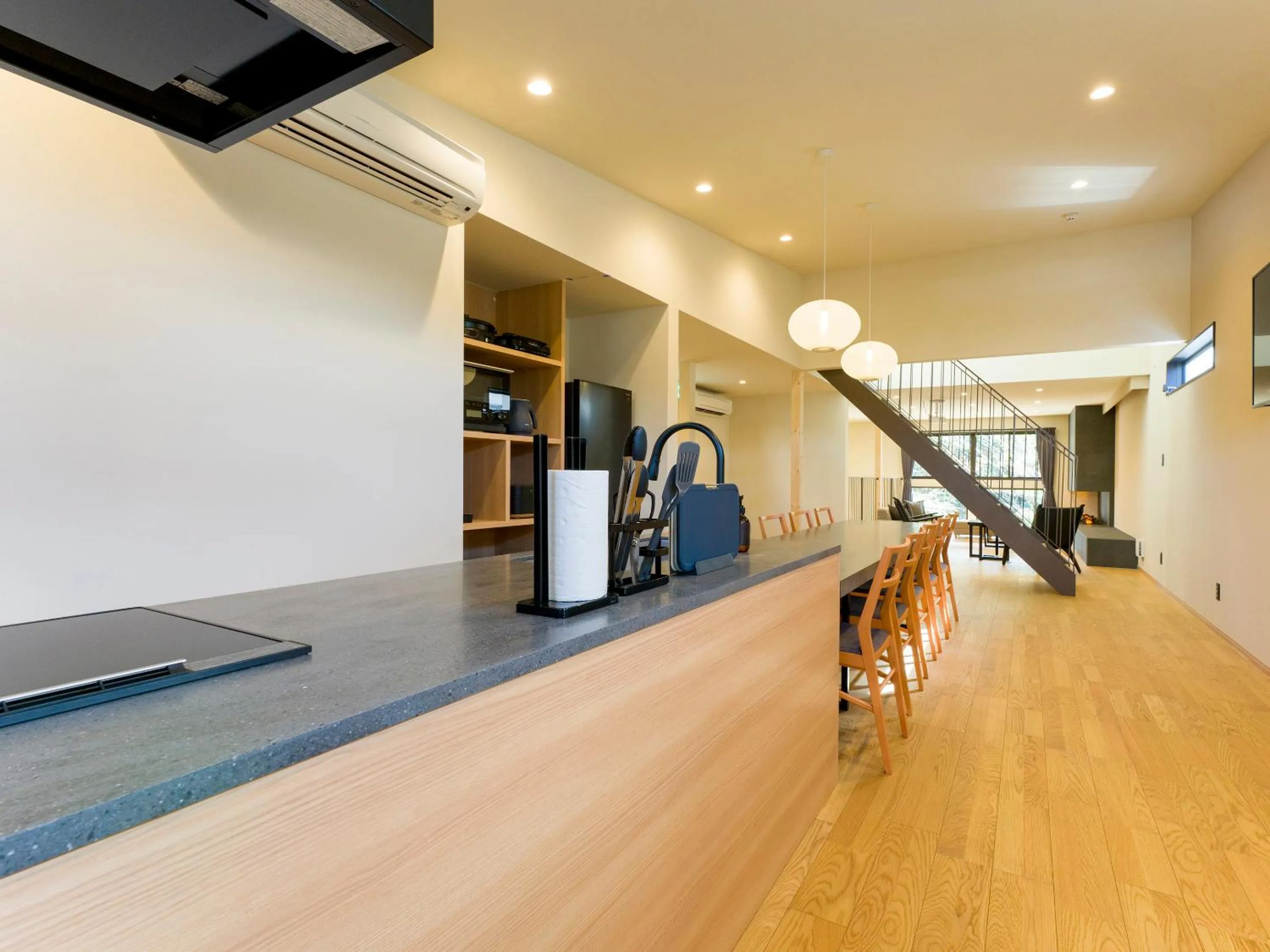 Dining area in Rakuten STAY VILLA Kamogawa