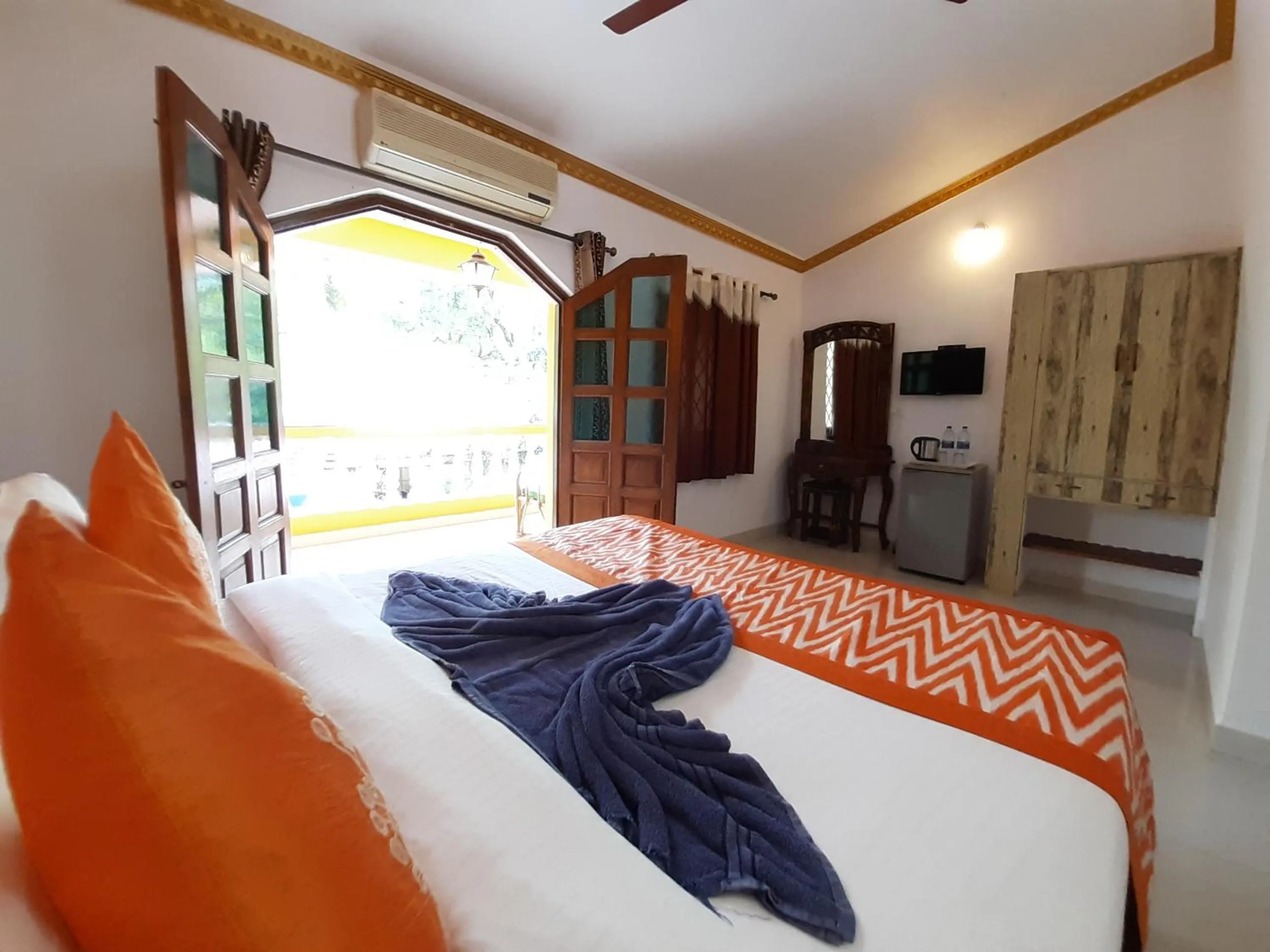 Bed in Veronica By The Beach Calangute