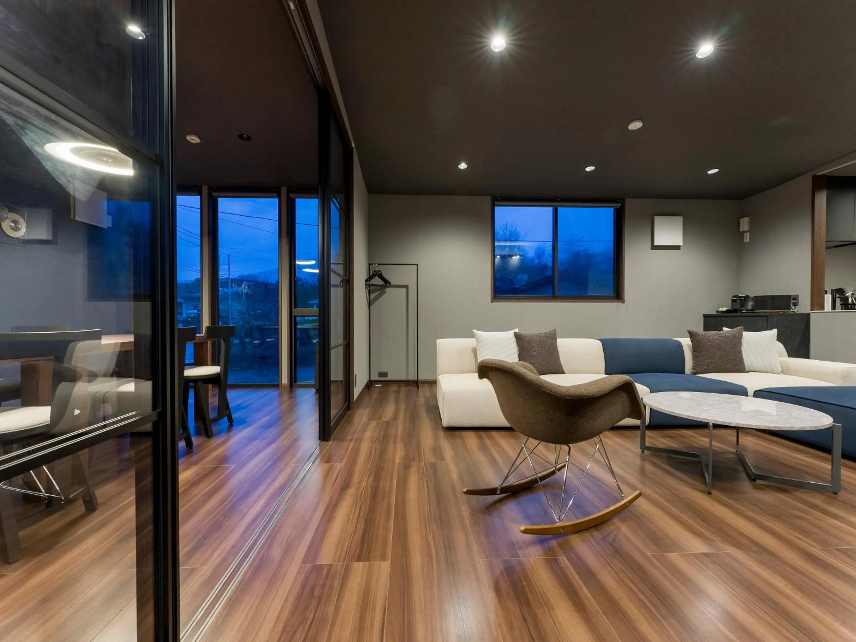 Living room in Rakuten STAY VILLA Yatsugatake