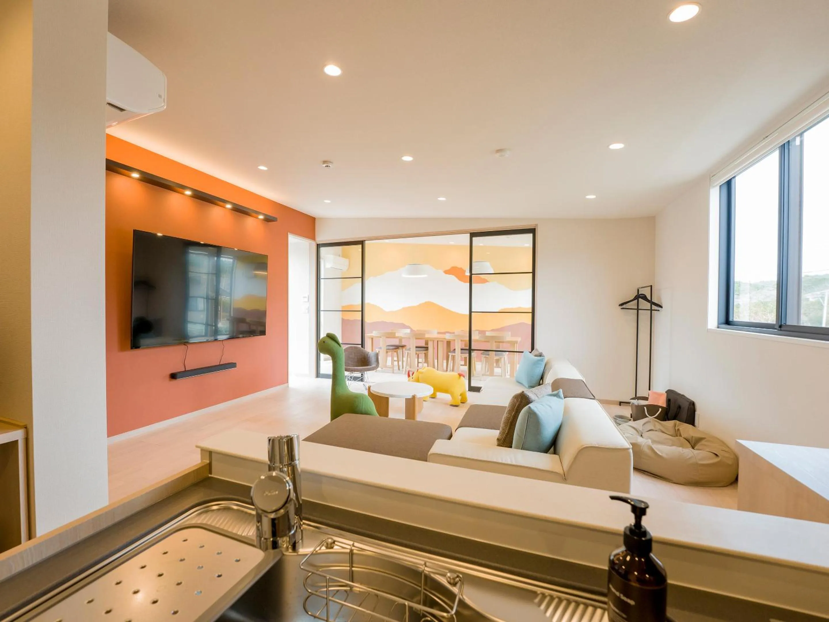 Living room in Rakuten STAY VILLA Yatsugatake