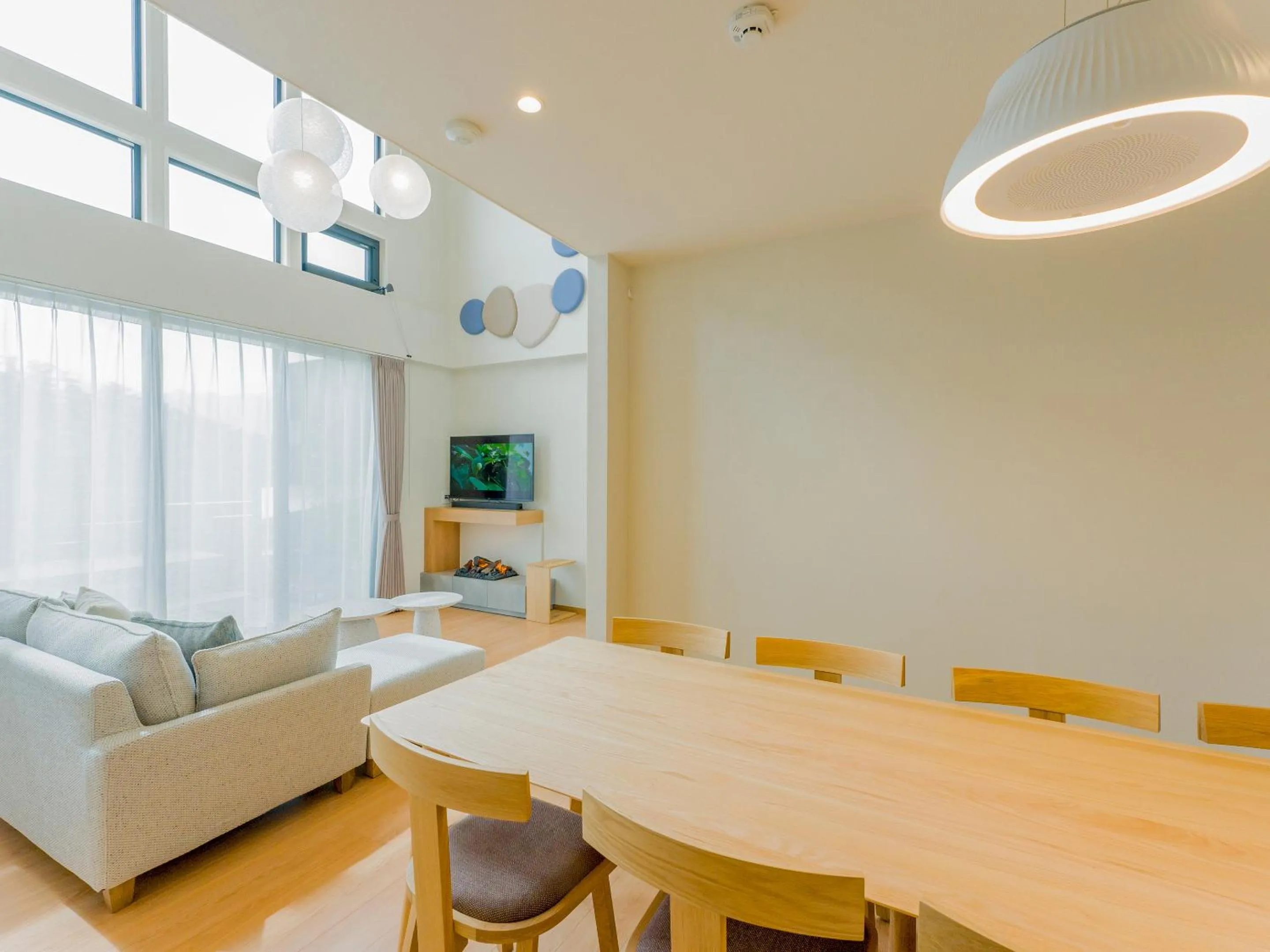 Living room in Rakuten STAY VILLA Yatsugatake