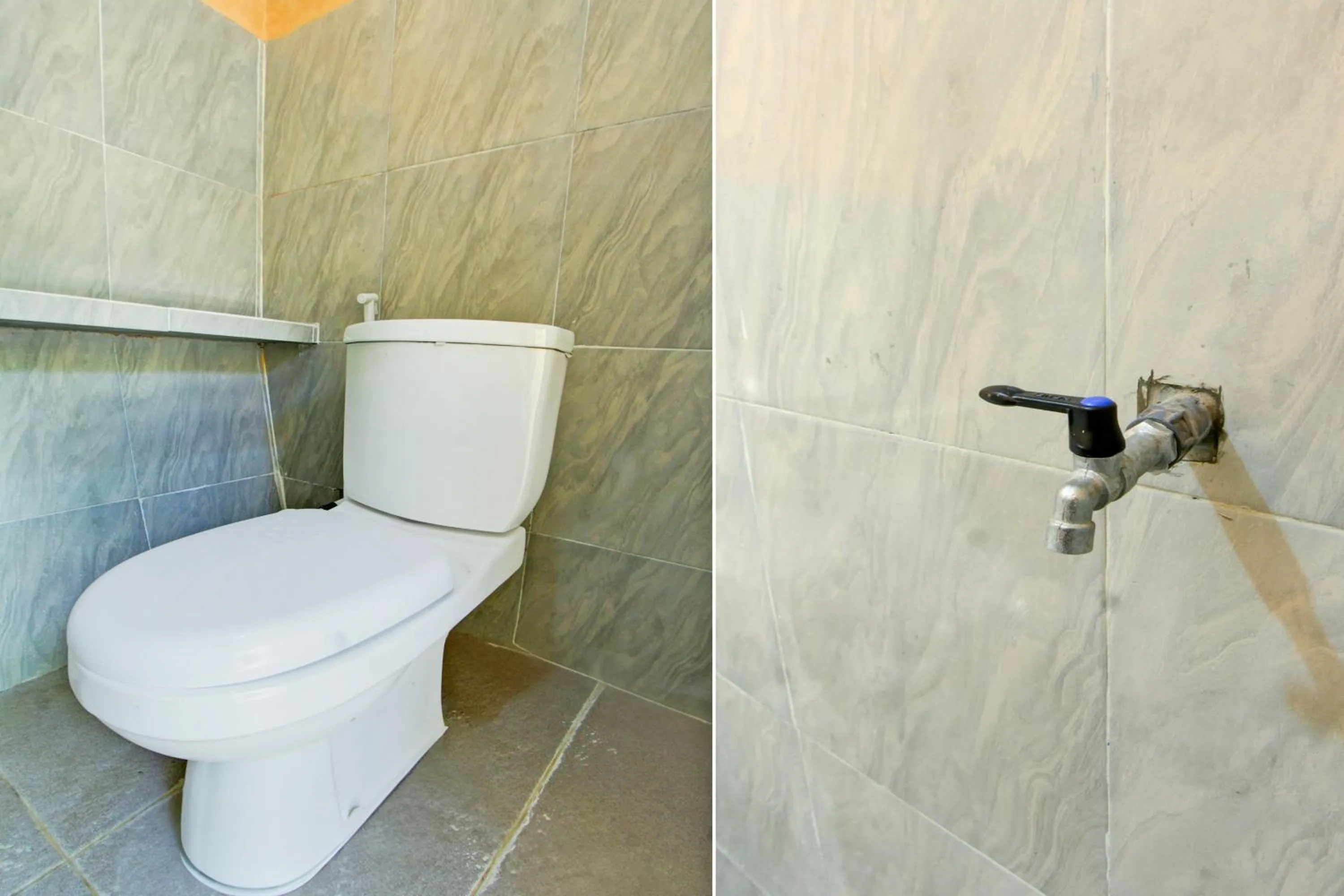 Bathroom in OYO Life 93157 Kos Kaloka