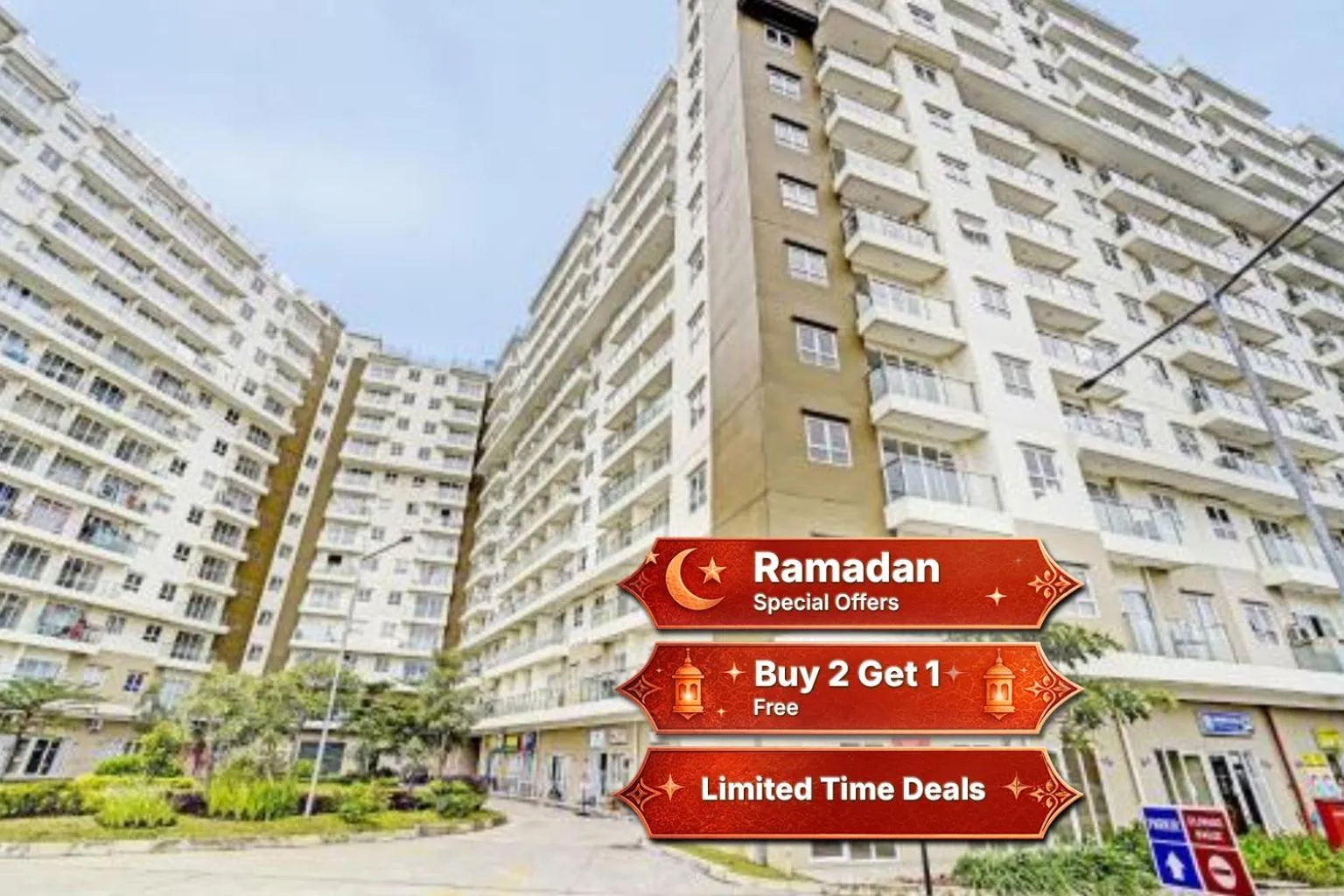 Facade/entrance in OYO Life 93065 Apartemen Gateway Pasteur By Glory Rent