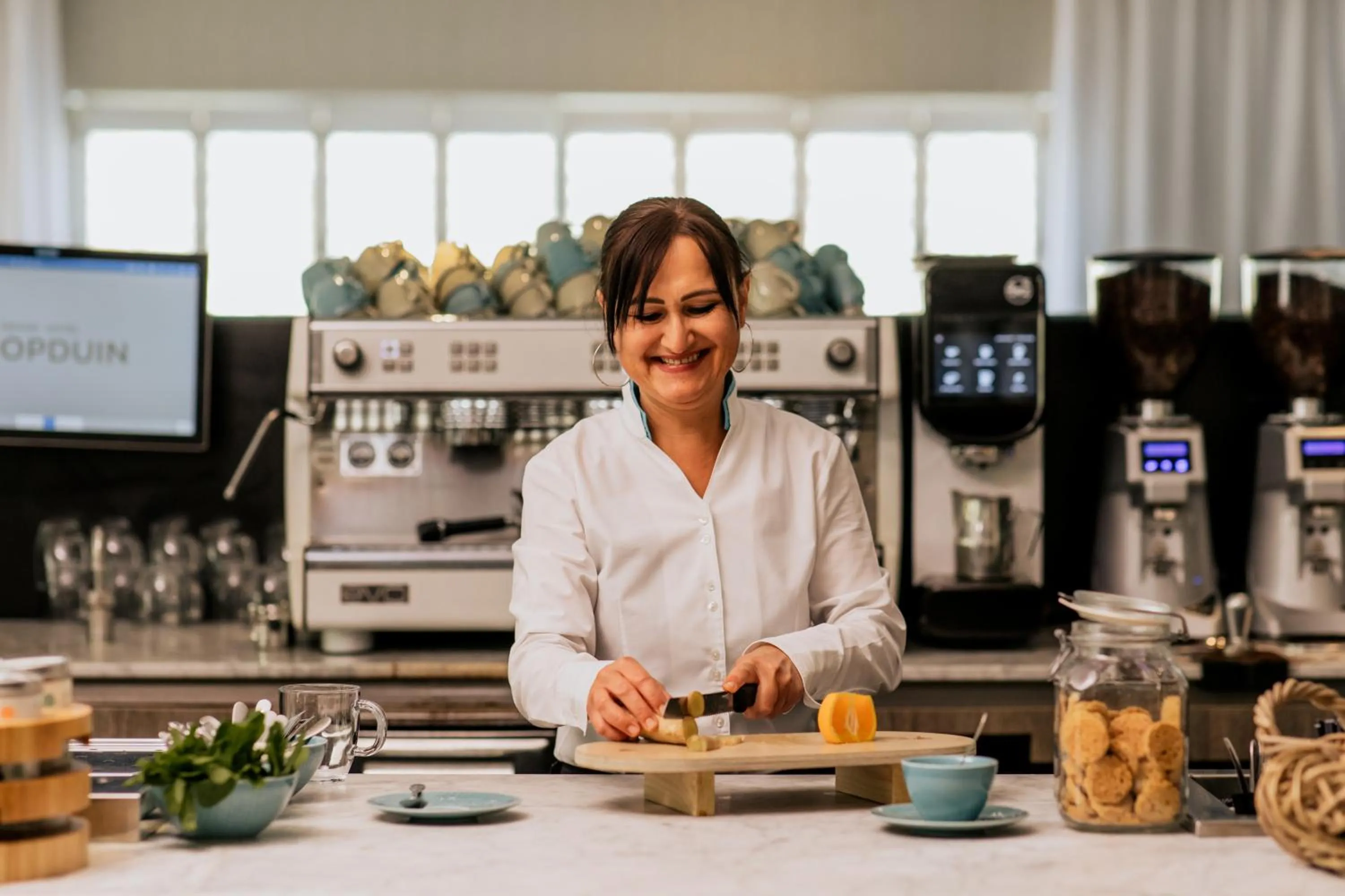Breakfast in Grand Hotel Opduin