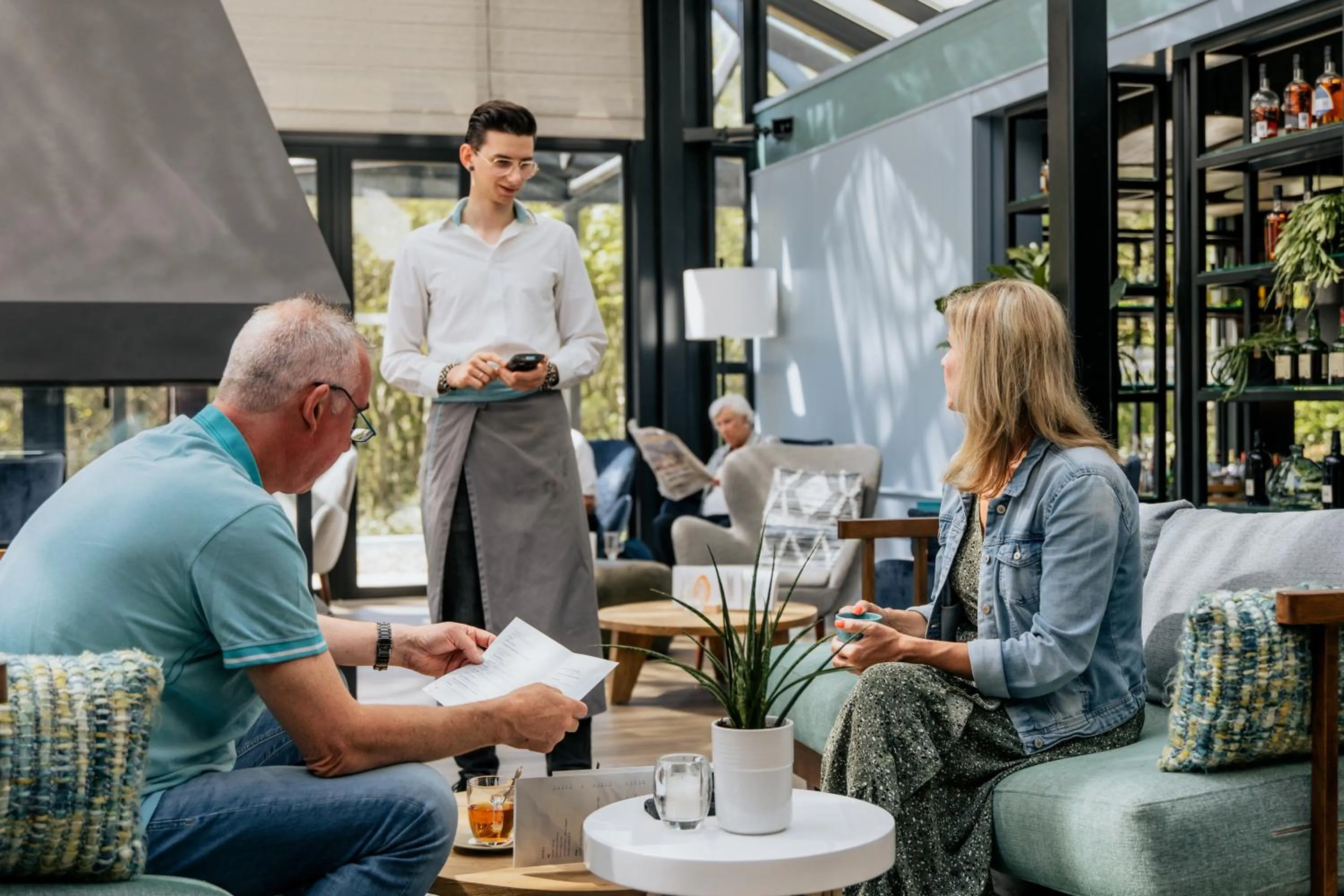 Lunch in Grand Hotel Opduin