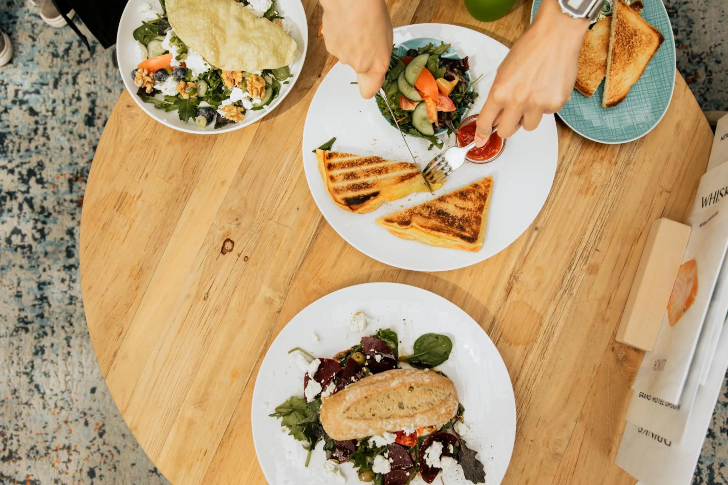 Lunch in Grand Hotel Opduin