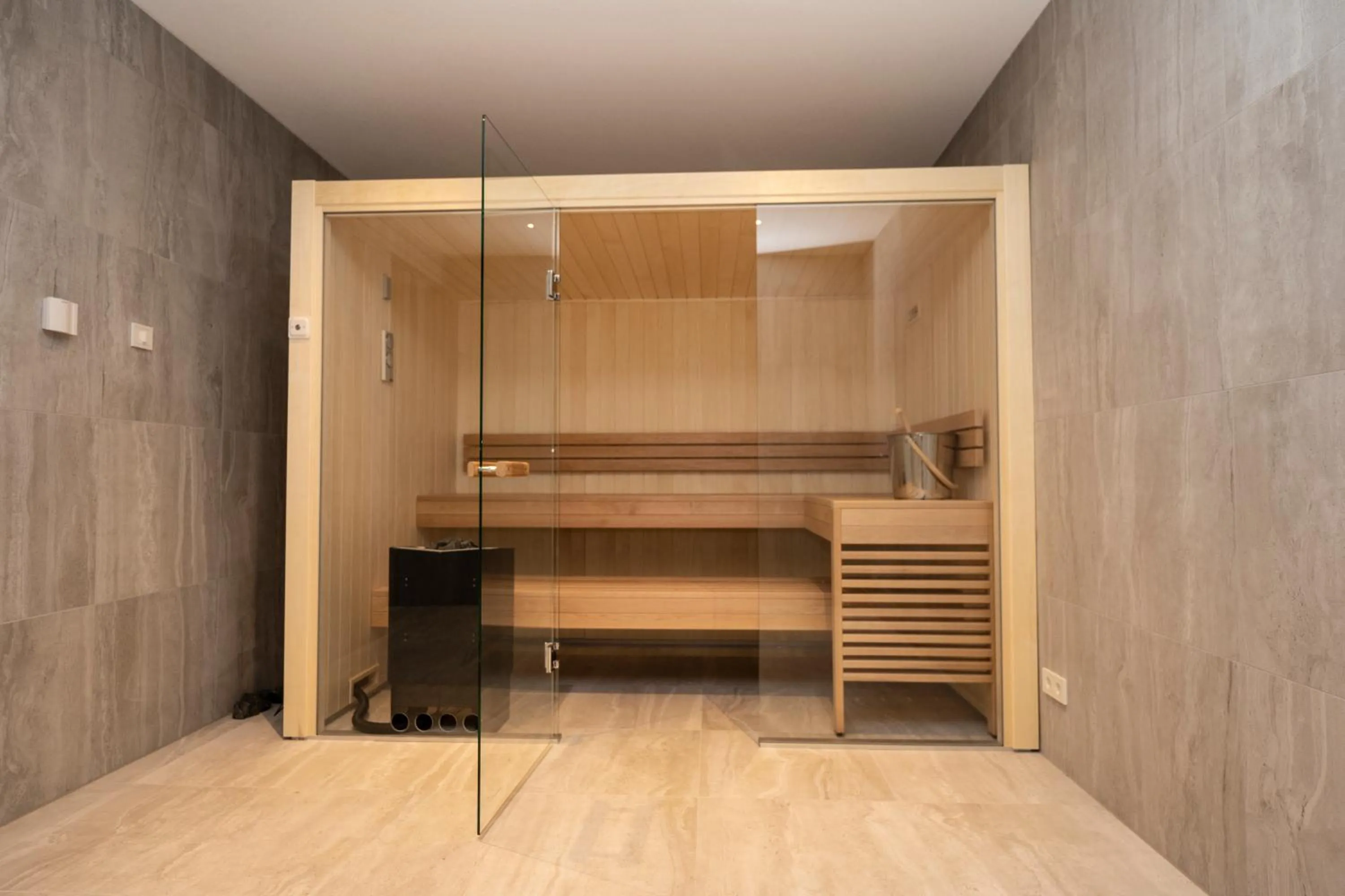 Sauna in Grand Hotel Opduin