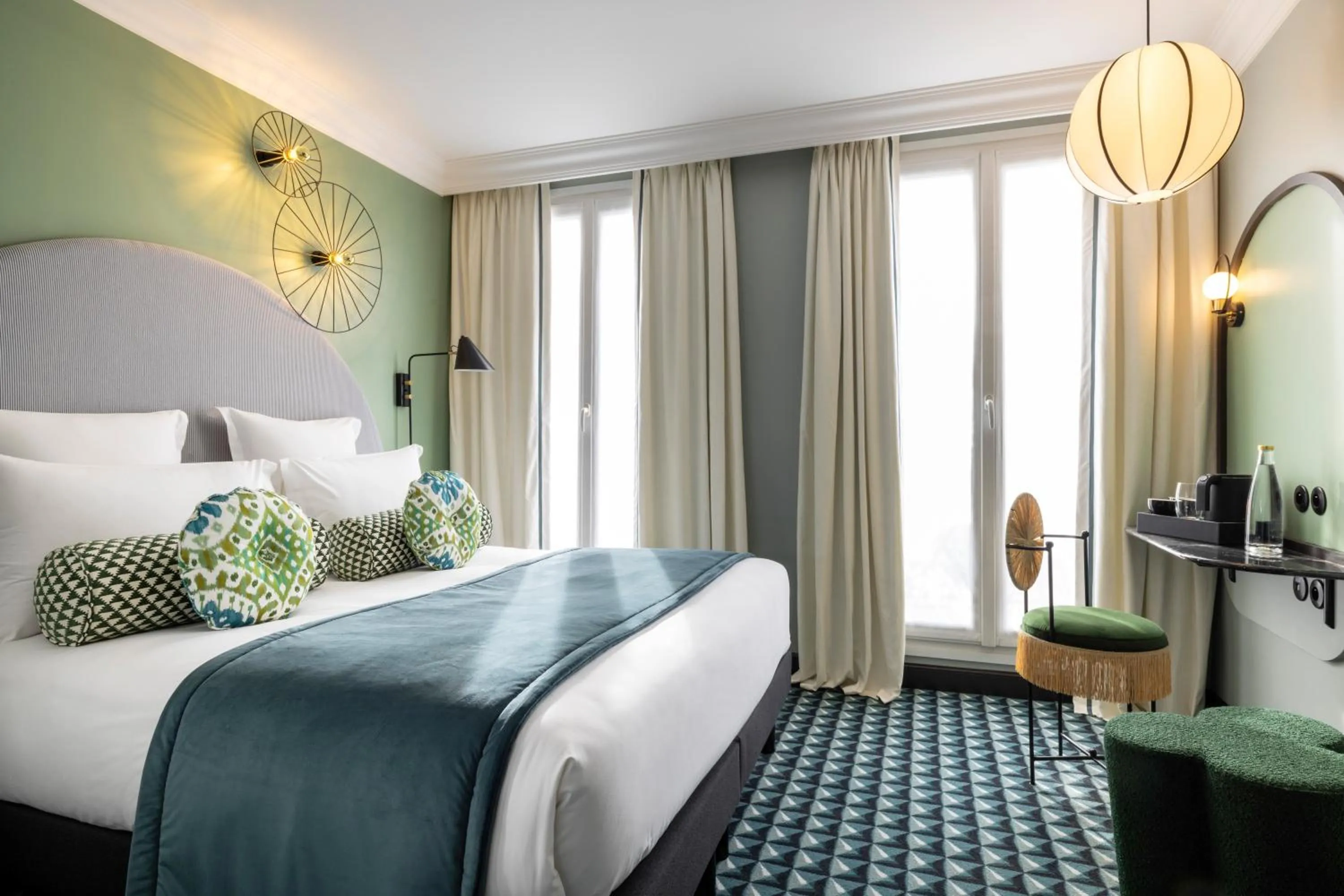 Bed in LE CLARK HOTEL