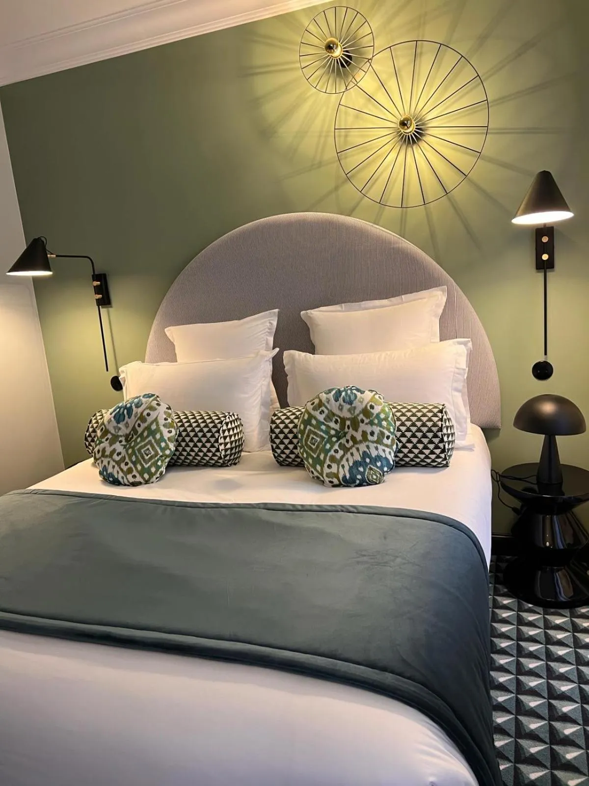 Bed in LE CLARK HOTEL