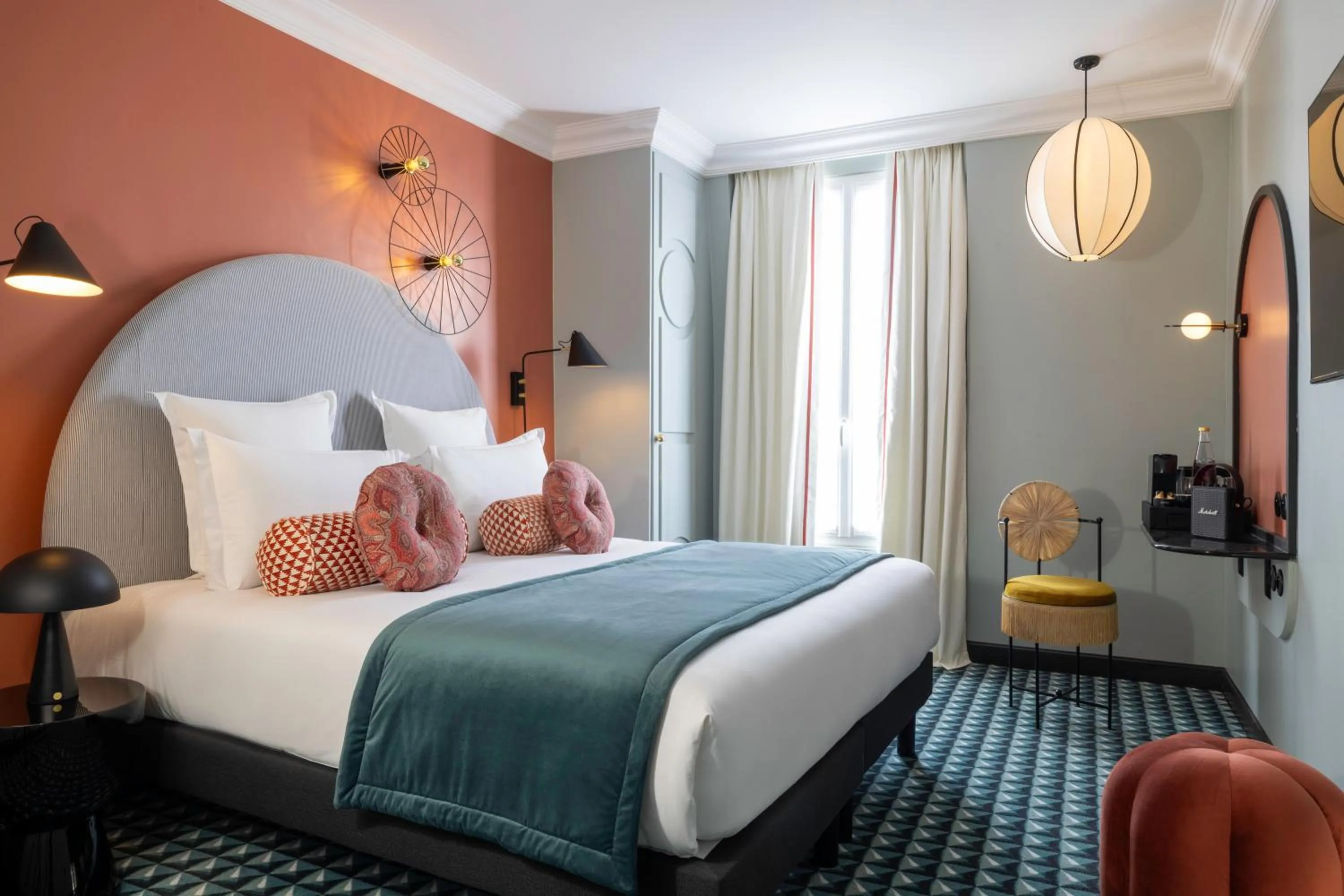 Bed in LE CLARK HOTEL