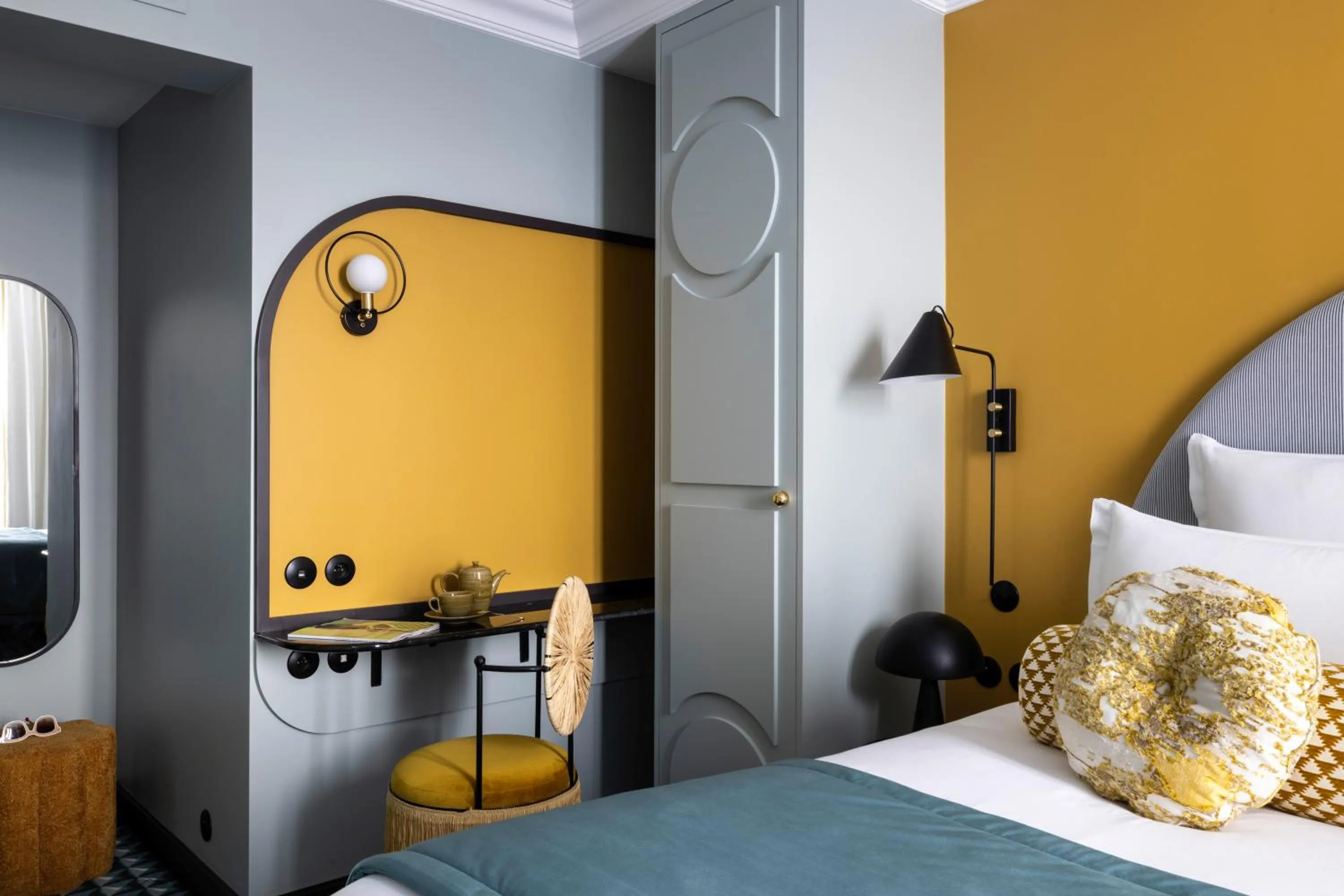 Bed in LE CLARK HOTEL