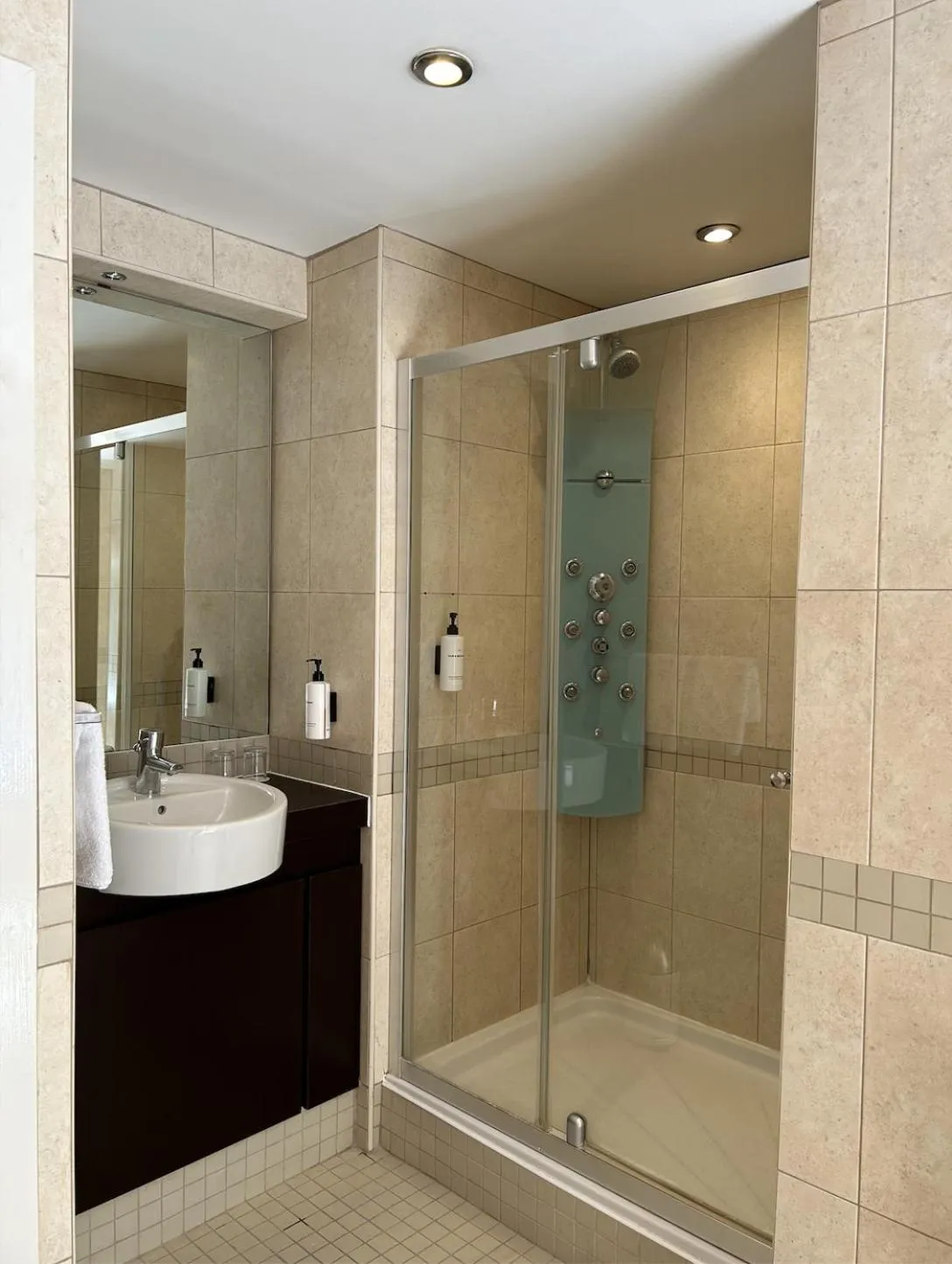 Shower in Birmingham Great Barr Hotel