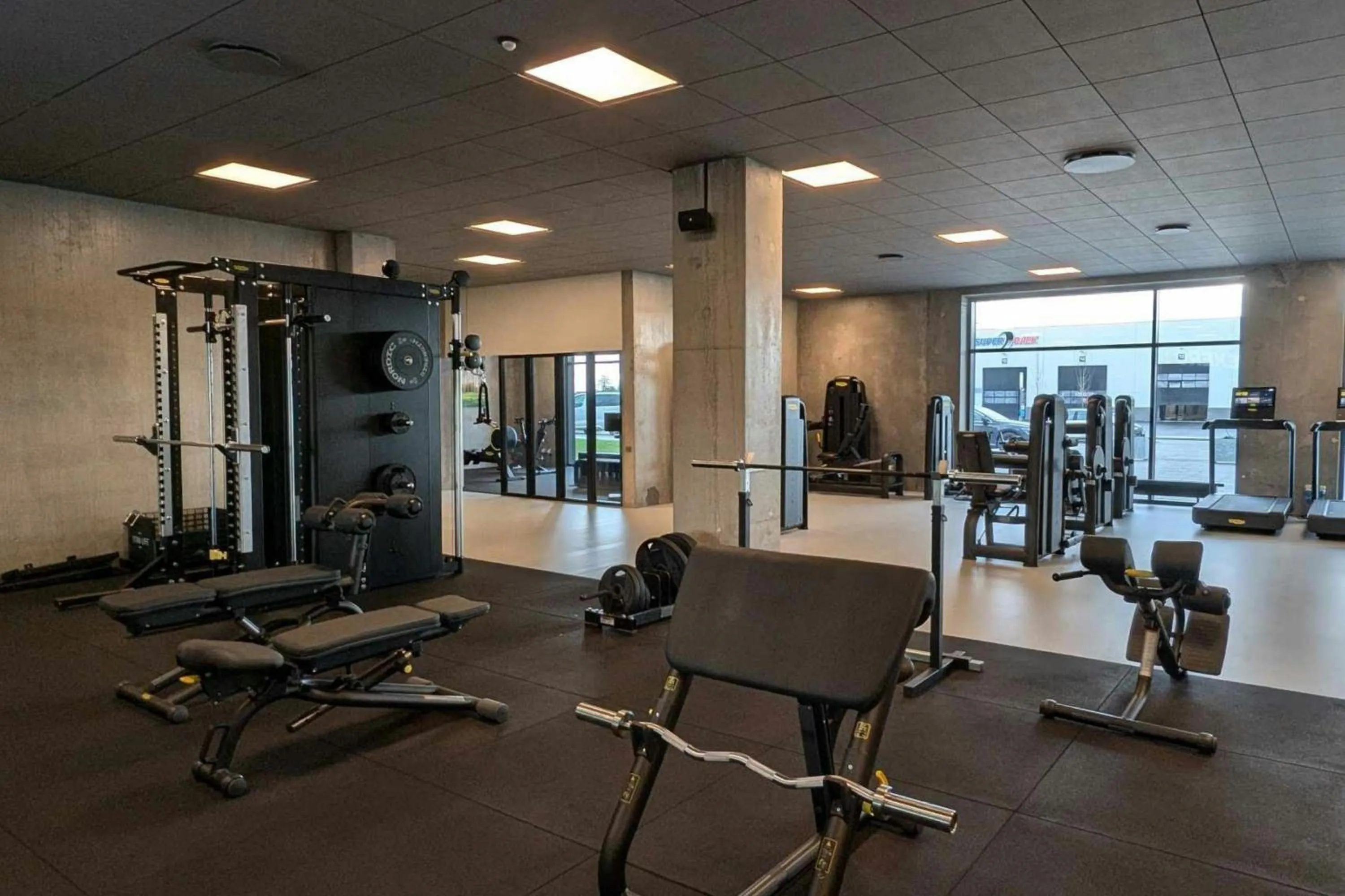 Fitness centre/facilities in Four Points Flex by Sheraton Horsens