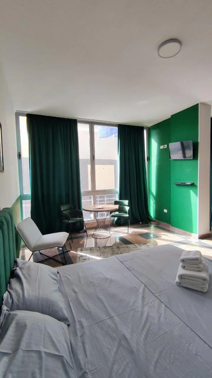 Bed in Cactus Apartments