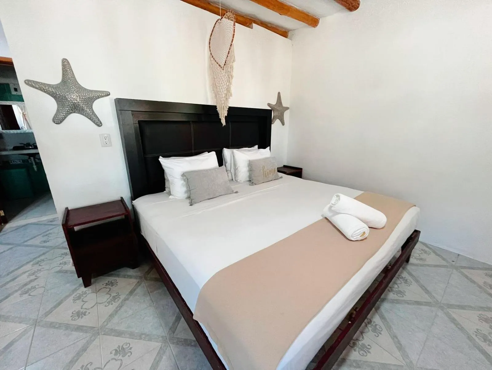 Bed in Casa Playa Holbox!