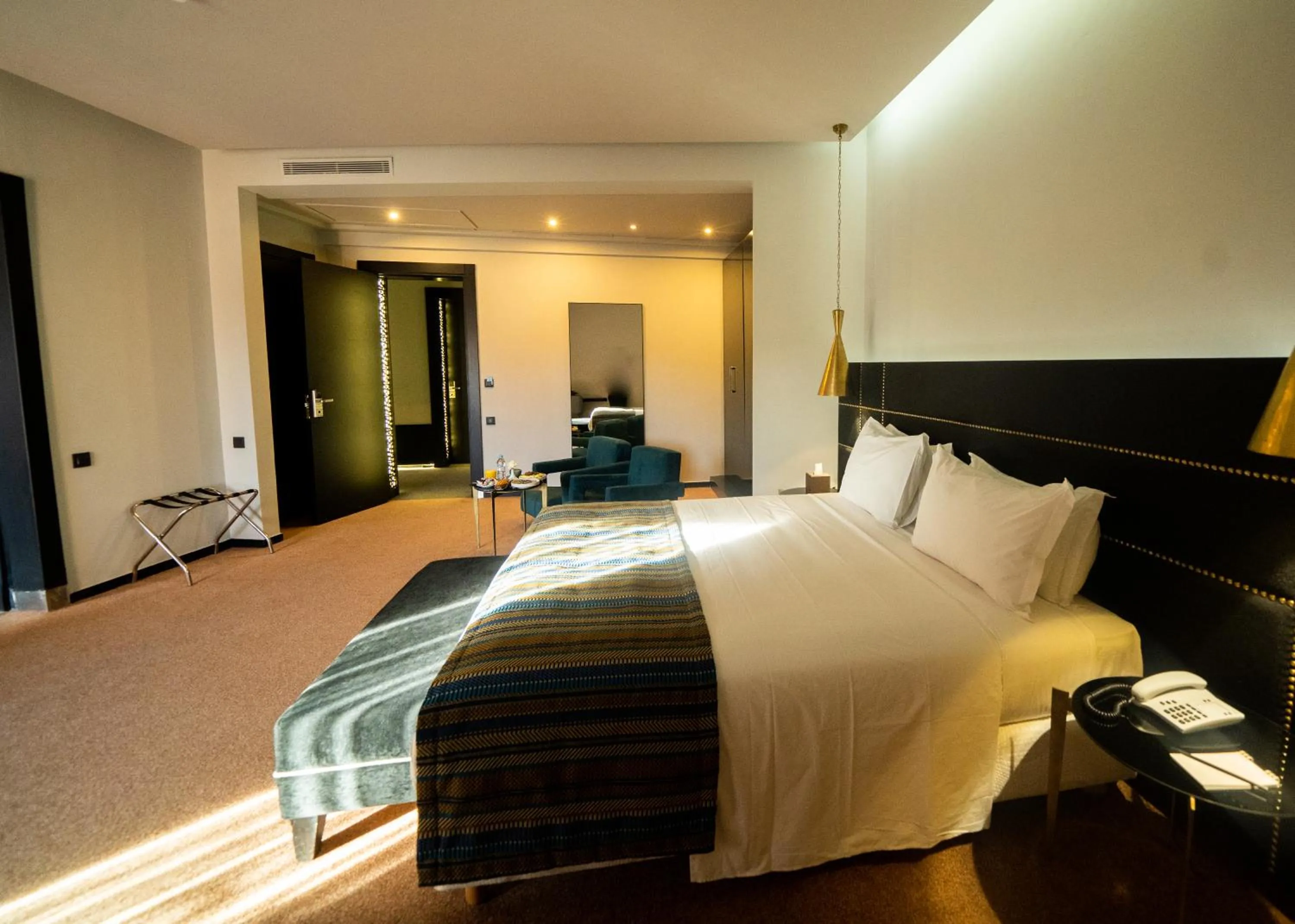 Bed in Hotel Le Rocher Marrakech