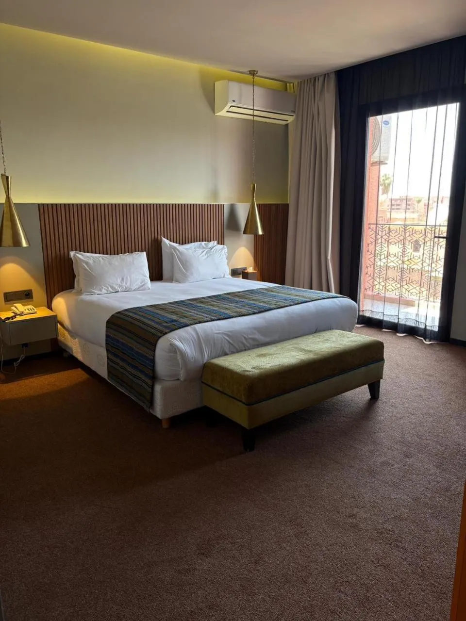 Bed in Hotel Le Rocher Marrakech