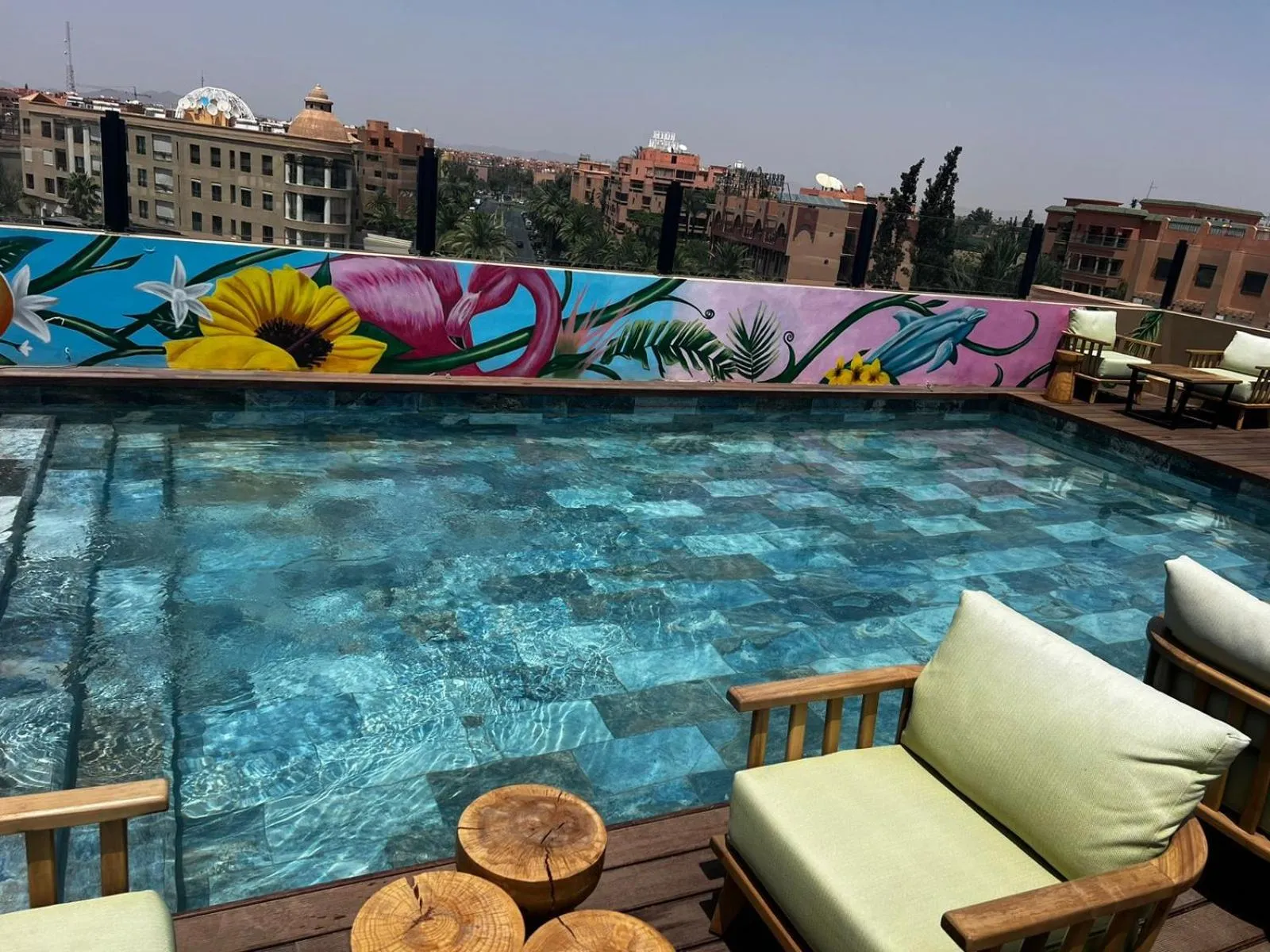 View (from property/room) in Hotel Le Rocher Marrakech