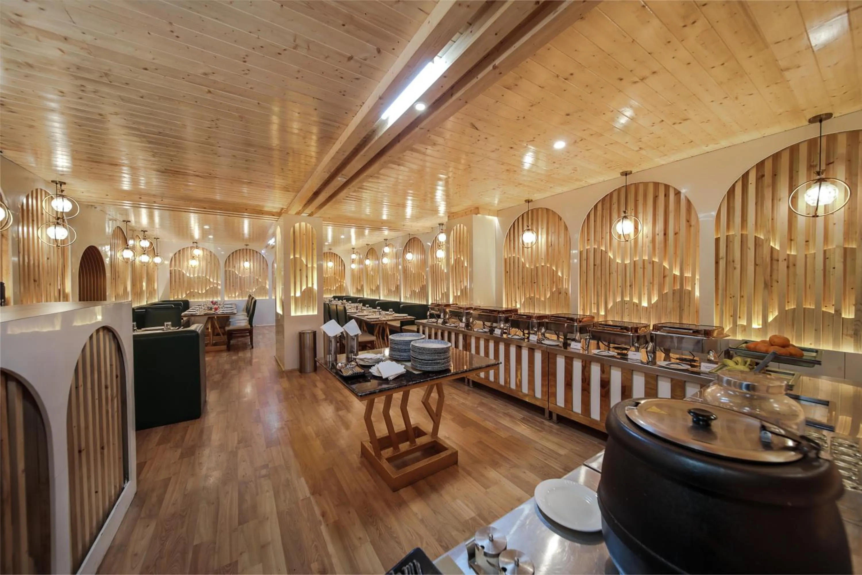 Restaurant/places to eat in Hill River Resort By West Western -Property of the Year 2024-25 - Central Heated & Air Cooled, Near Mall Road