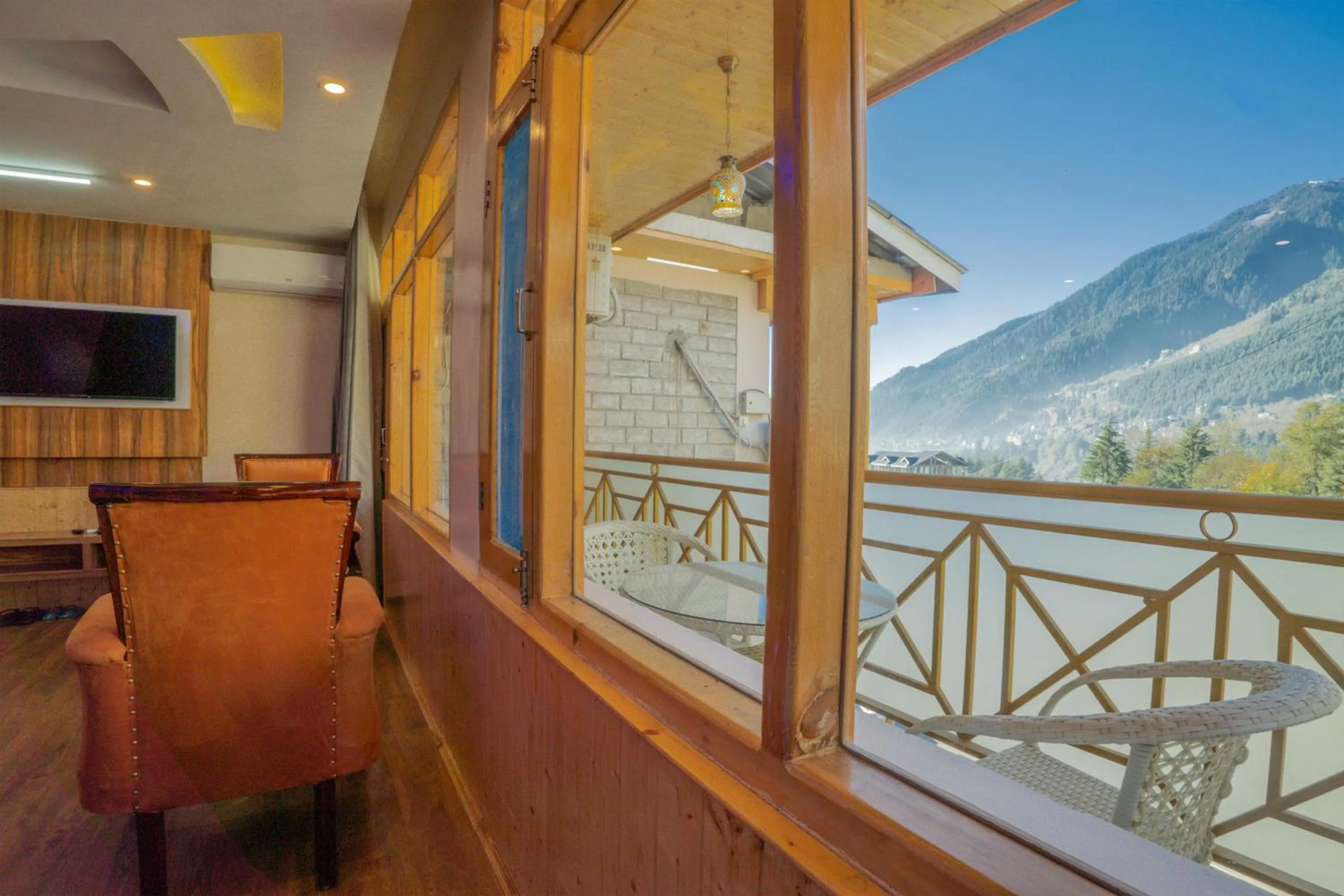 View (from property/room) in Hill River Resort By West Western -Property of the Year 2024-25 - Central Heated & Air Cooled, Near Mall Road