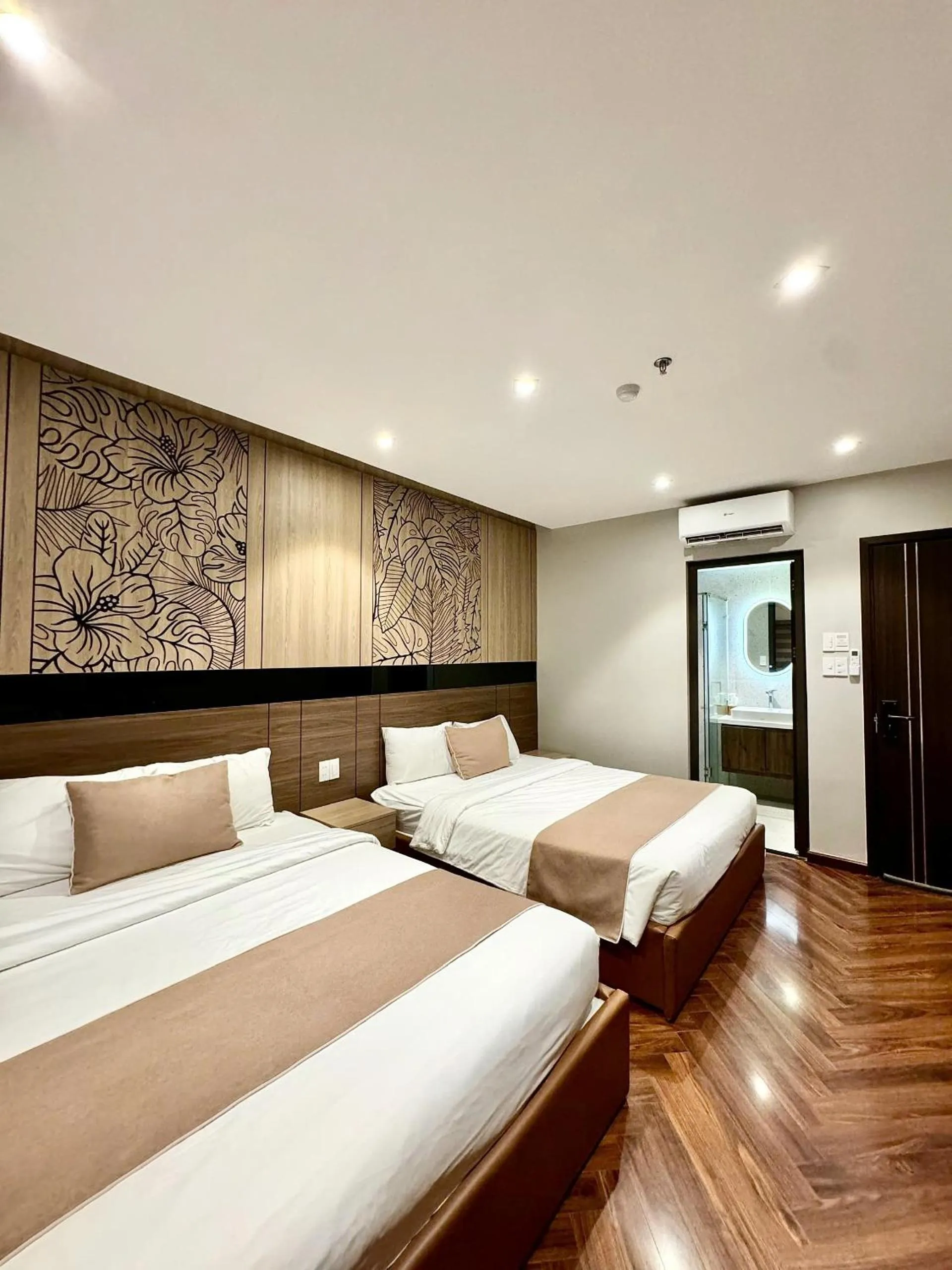 Bed in Hải Long Hotel 2