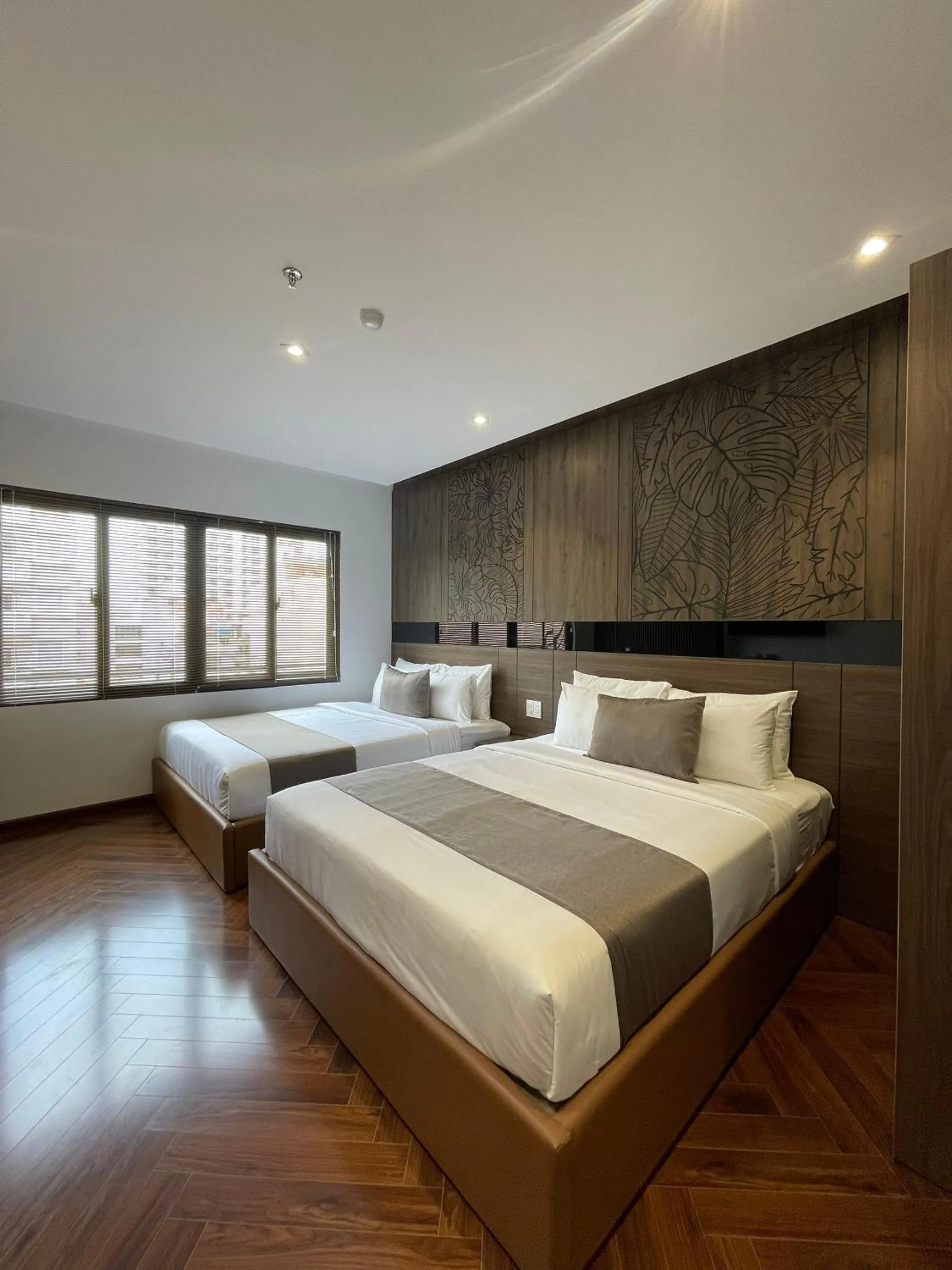 Bed in Hải Long Hotel 2