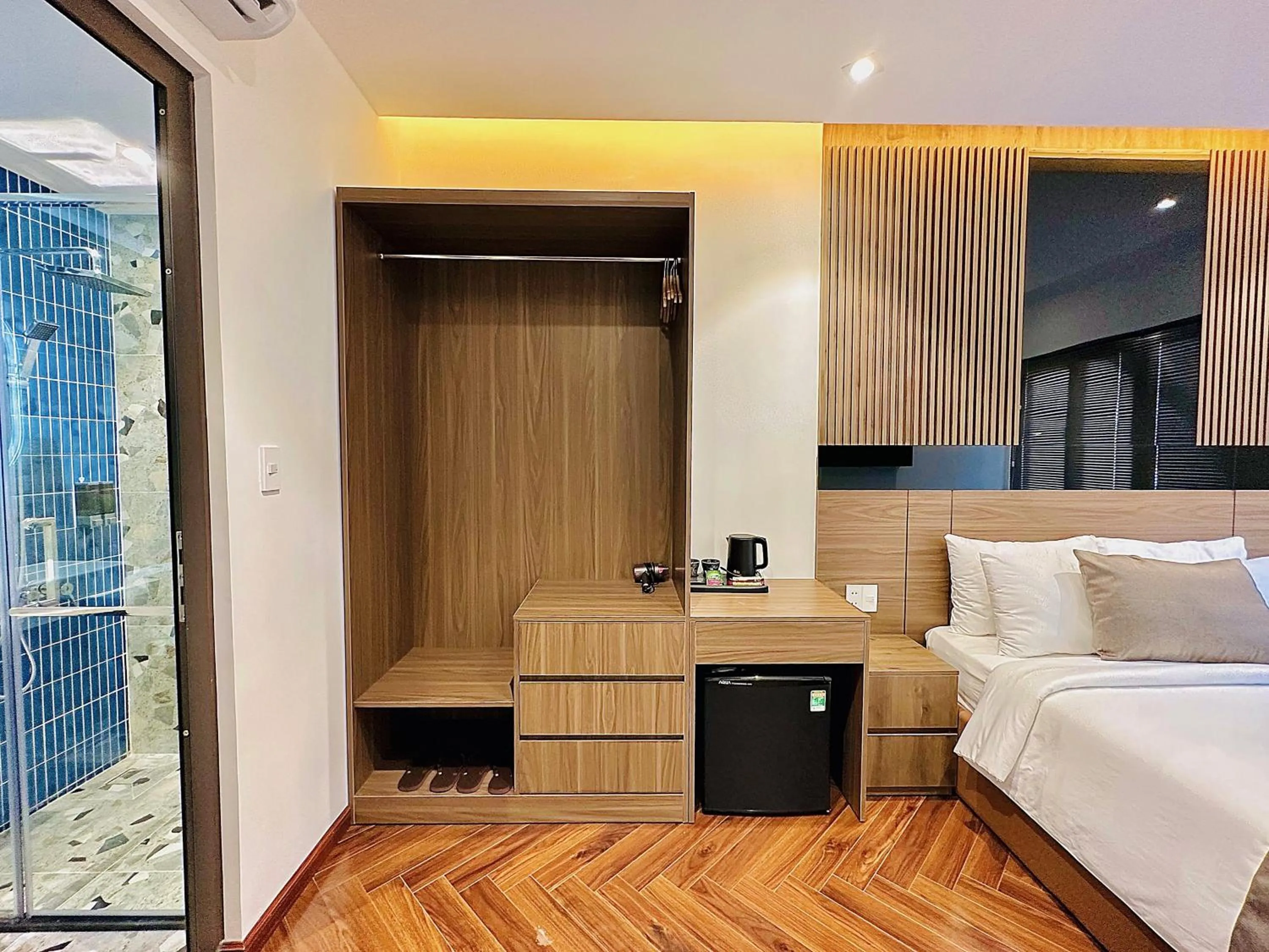 Bed in Hải Long Hotel 2