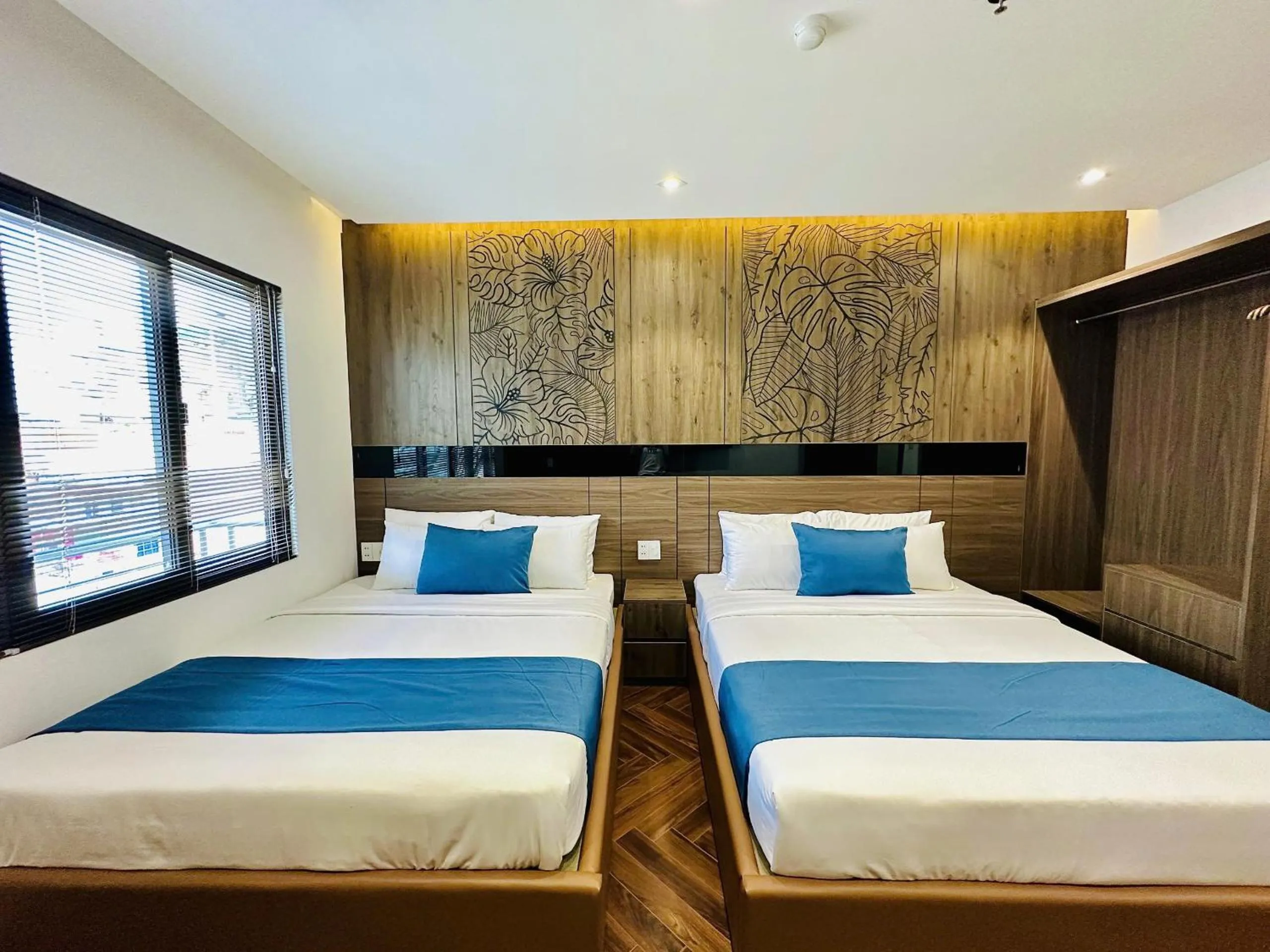 Bed in Hải Long Hotel 2