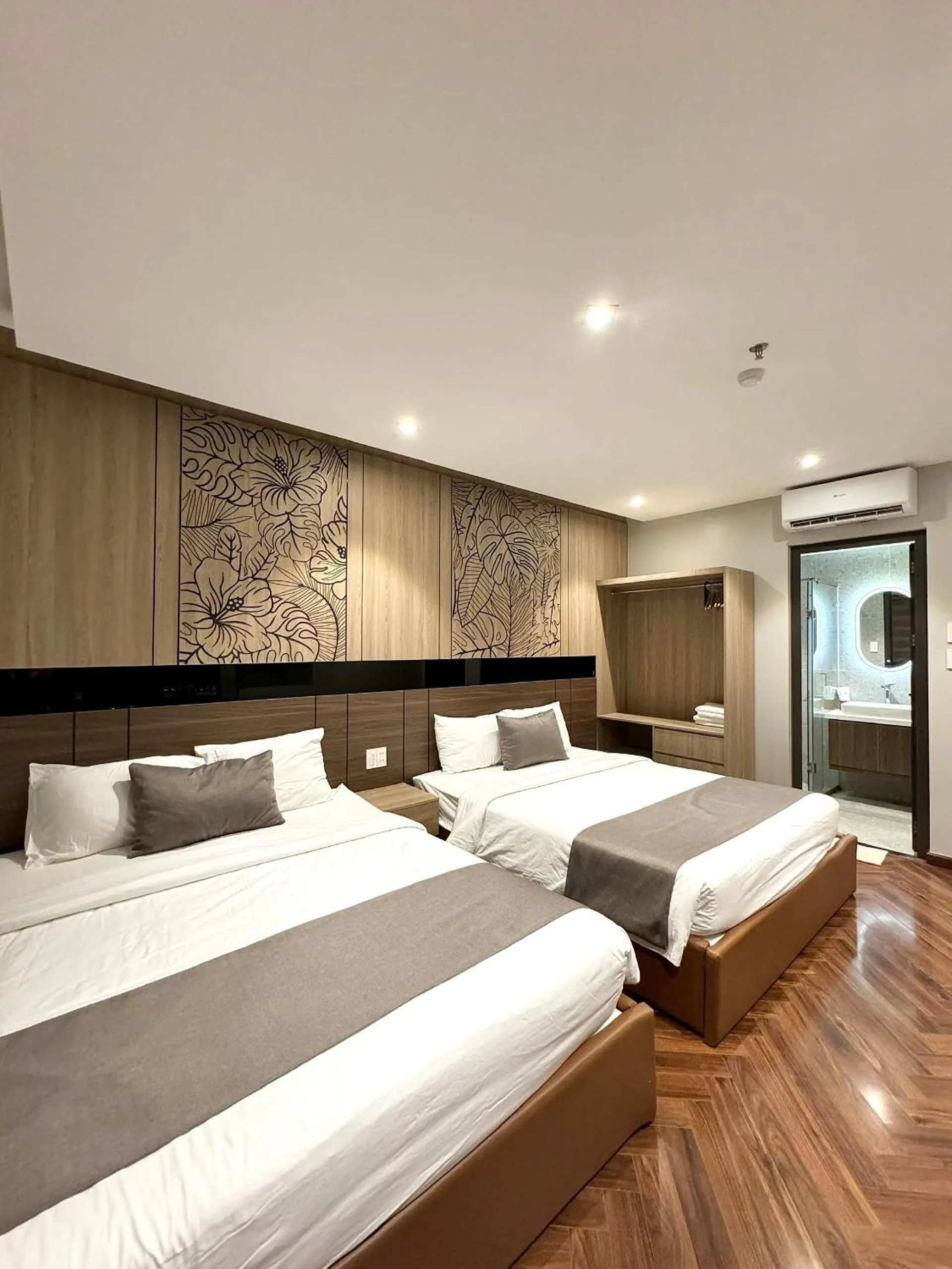 Bed in Hải Long Hotel 2