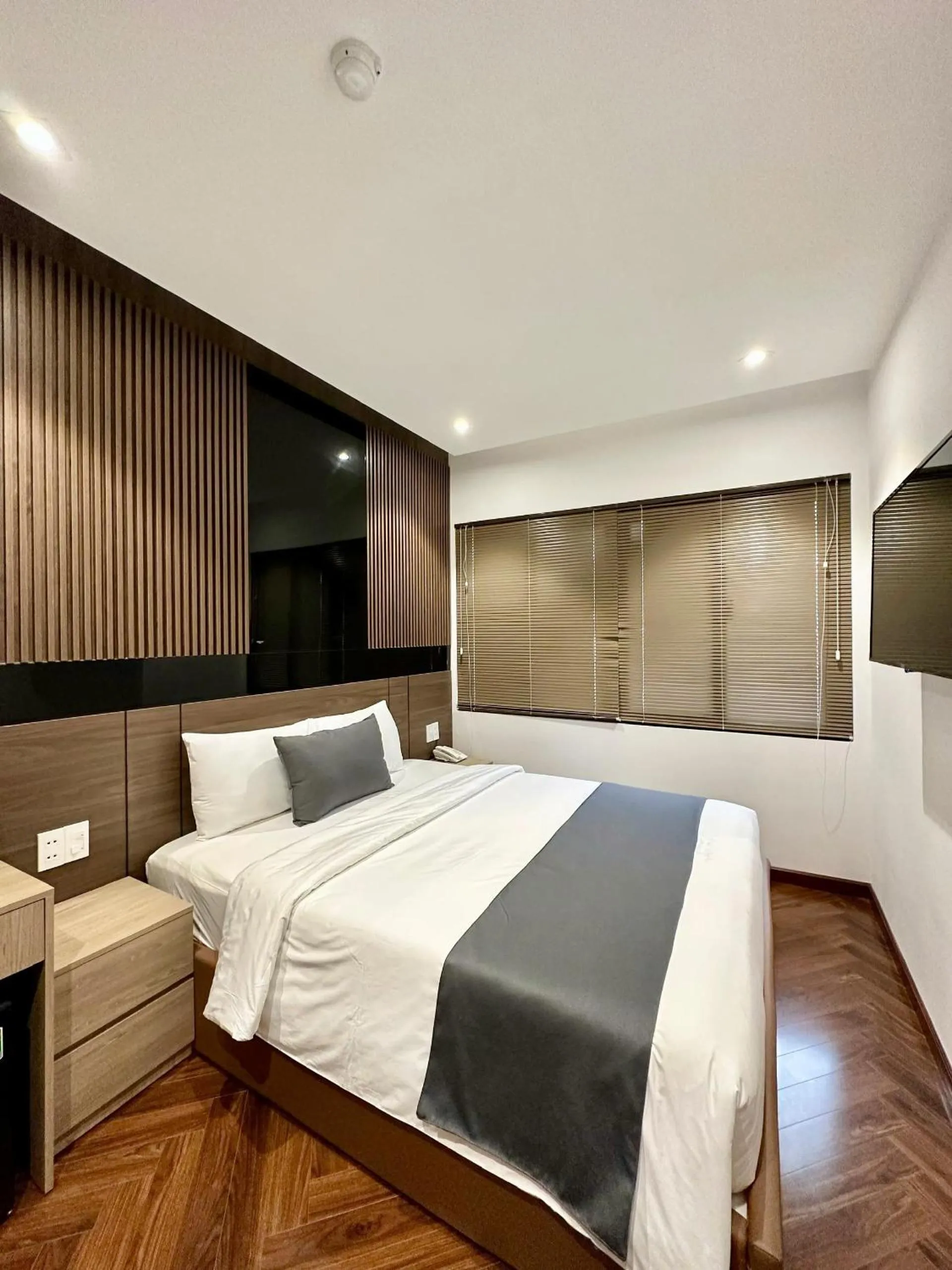 Bed in Hải Long Hotel 2