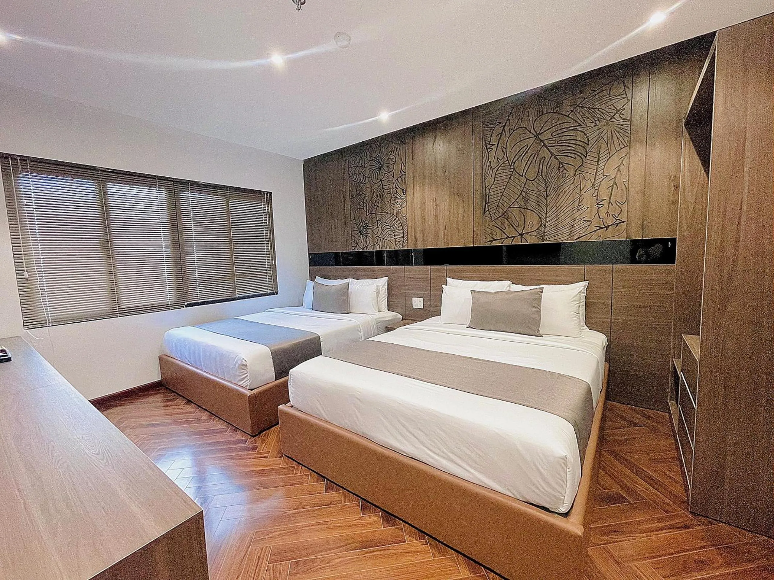 Bed in Hải Long Hotel 2